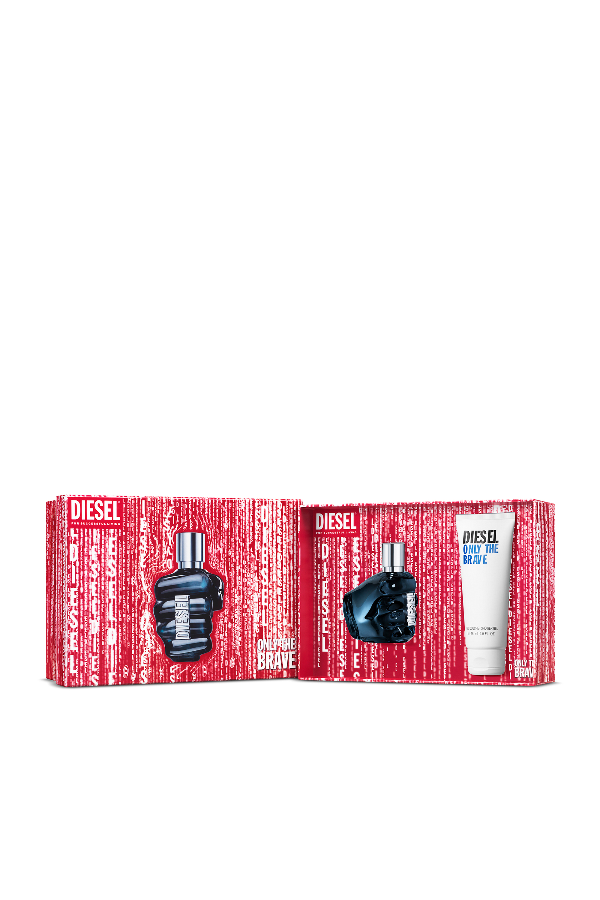 Diesel - DSL OTB SETS EDP V50+SG75 LG113200, Herren Only The Brave Giftset, Eau De Parfum in Blau - 4