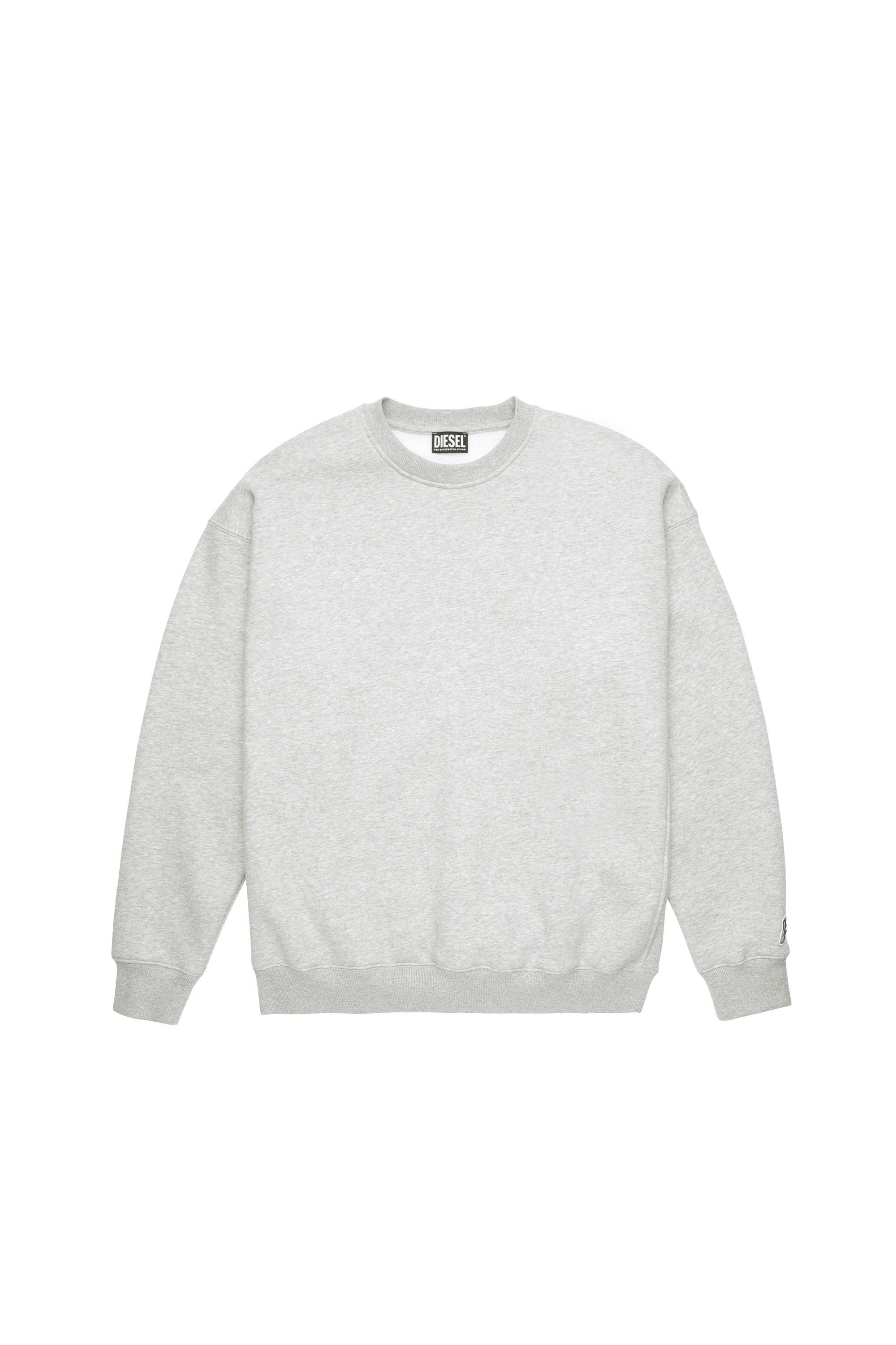 S-MART-RIB-B1, Grau - Sweatshirts