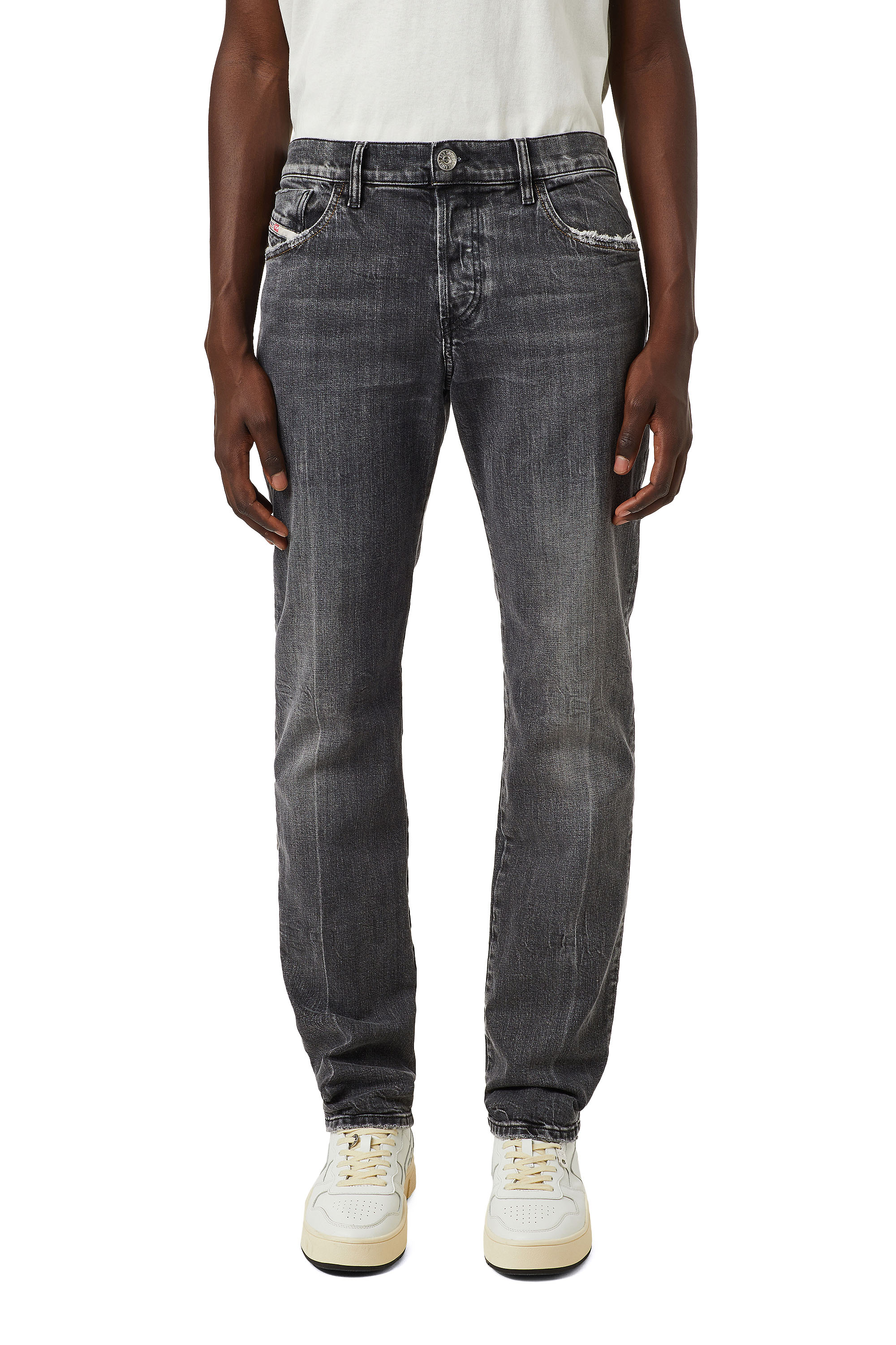 D-Kras 09A22, Schwarz/Dunkelgrau - Jeans