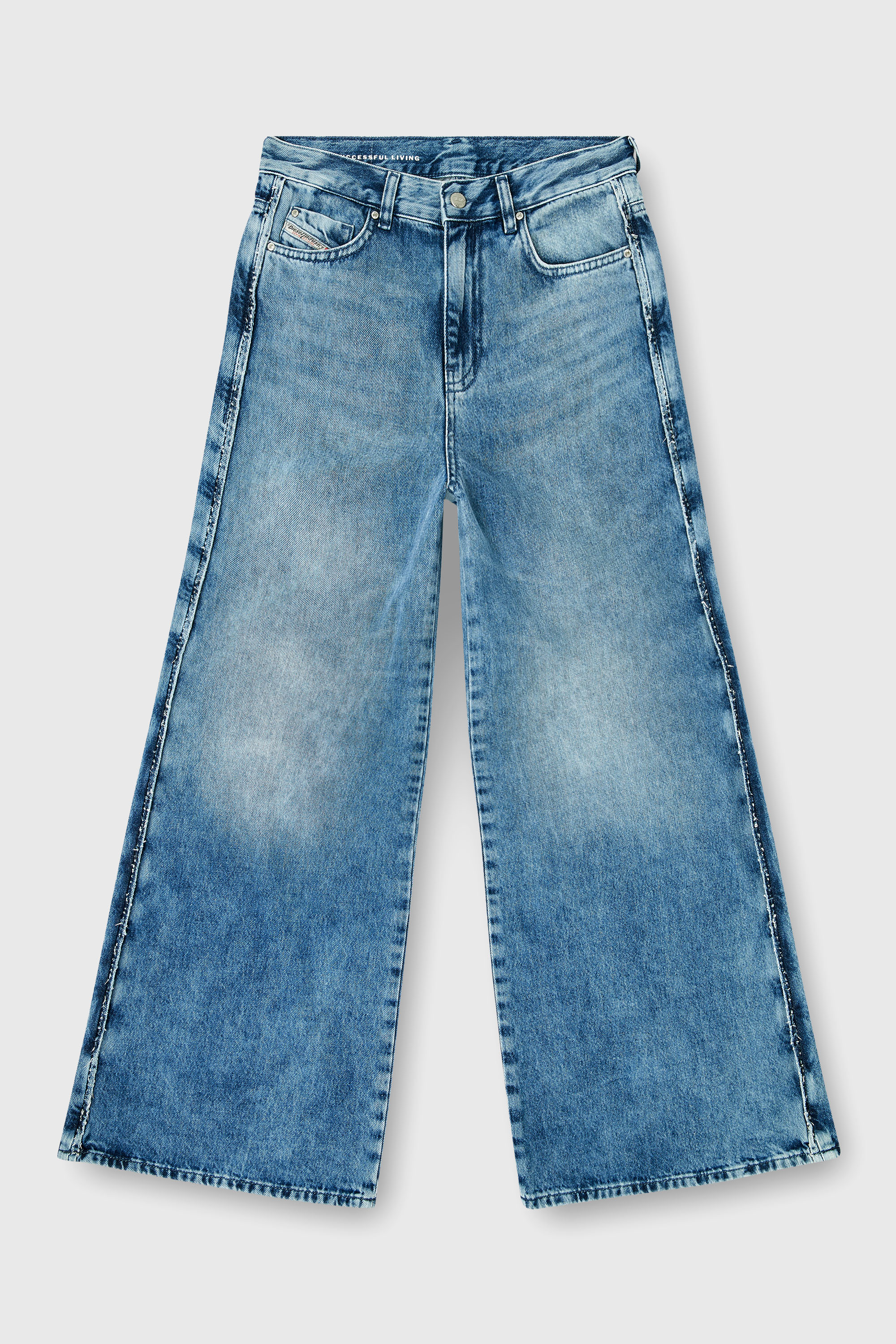 Diesel - Damen Flare Jeans 1978 D-Akemi 0ADCJ, Mittelblau - 2