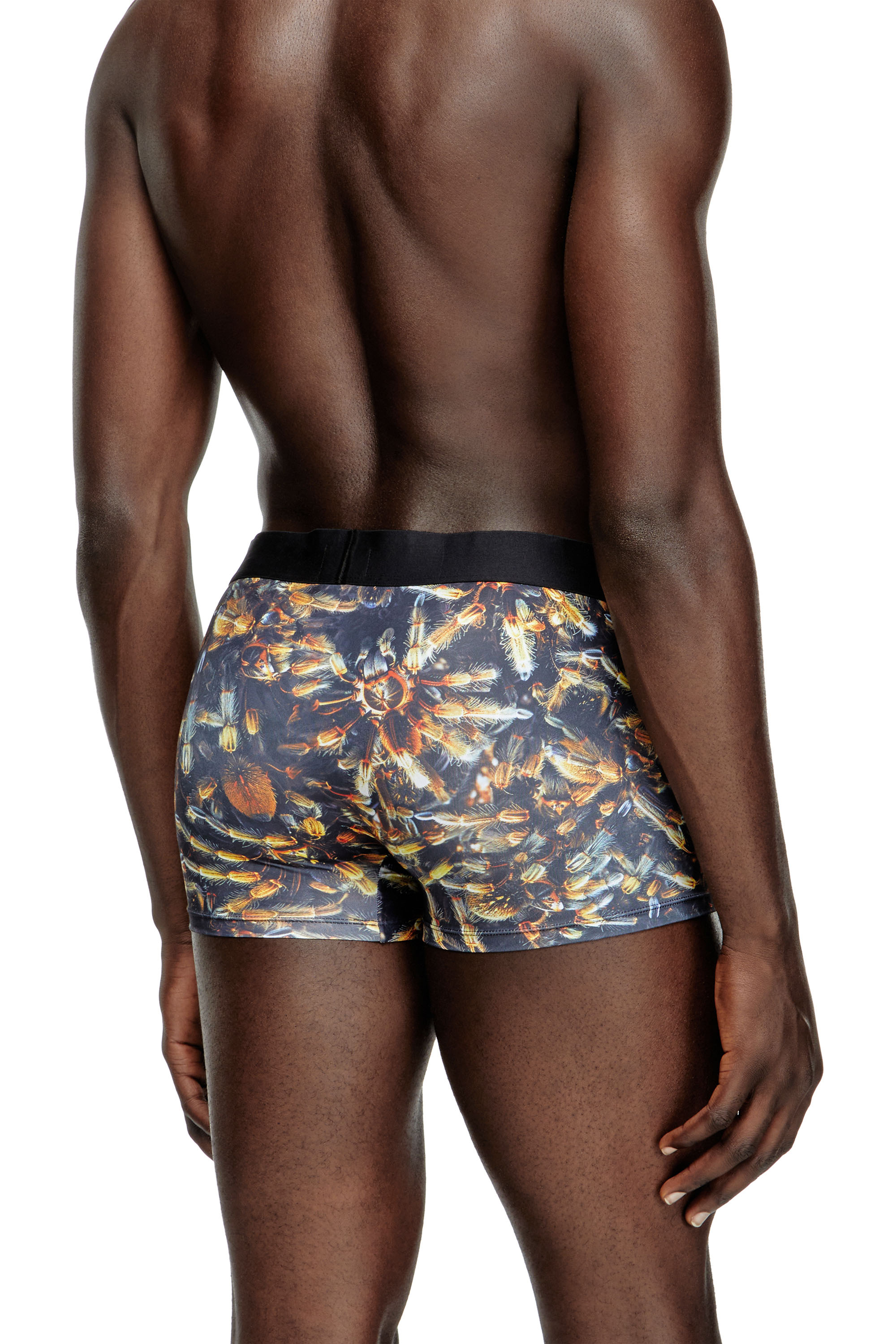 Diesel - DAMIEN-D-POP-40, Herren Retropants mit Pop-Print in Schwarz - 4