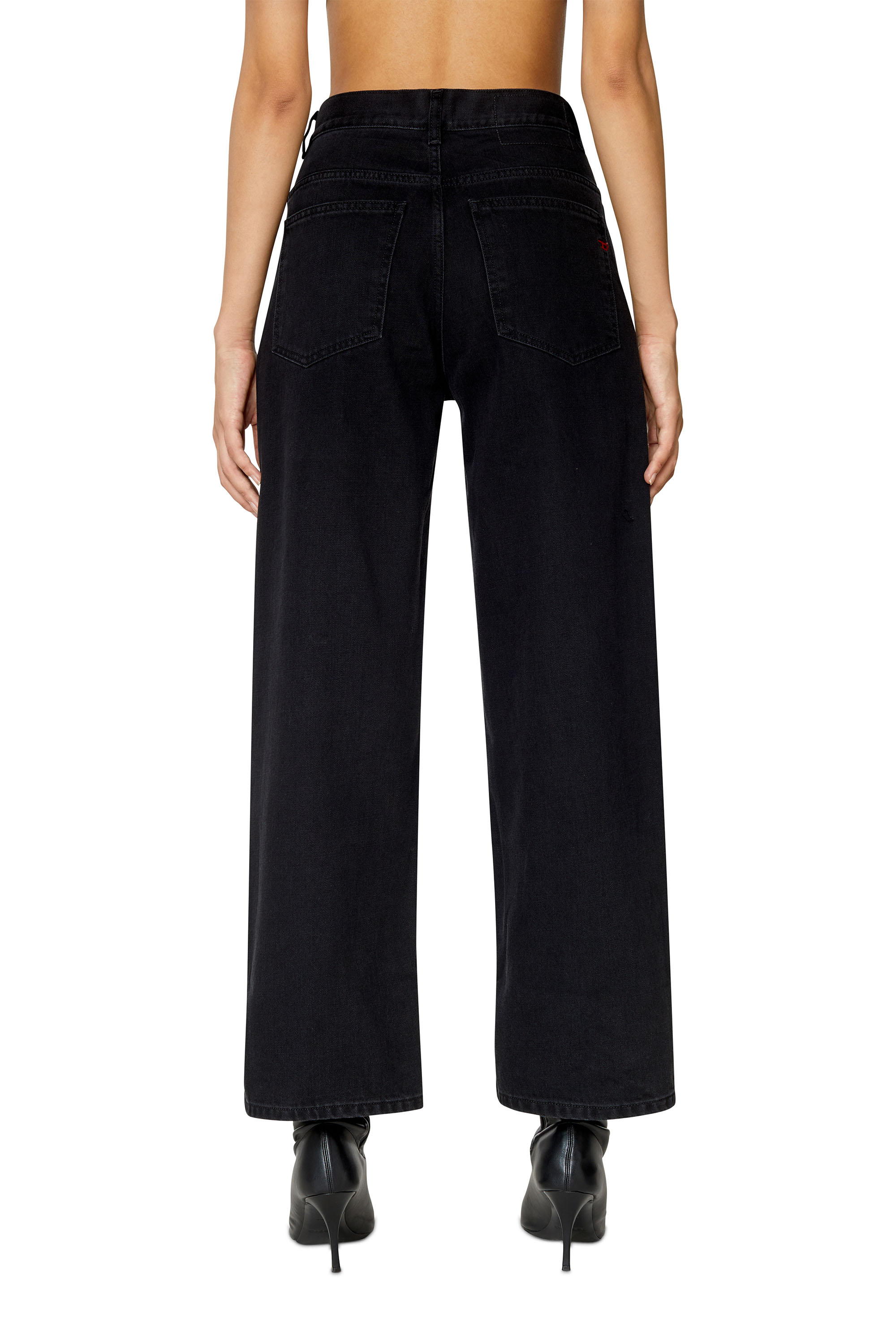 Diesel - Bootcut and Flare Jeans 2000 Widee Z09RL, Damen Bootcut und Flare Jeans - 2000 Widee in Schwarz/Dunkelgrau - 4