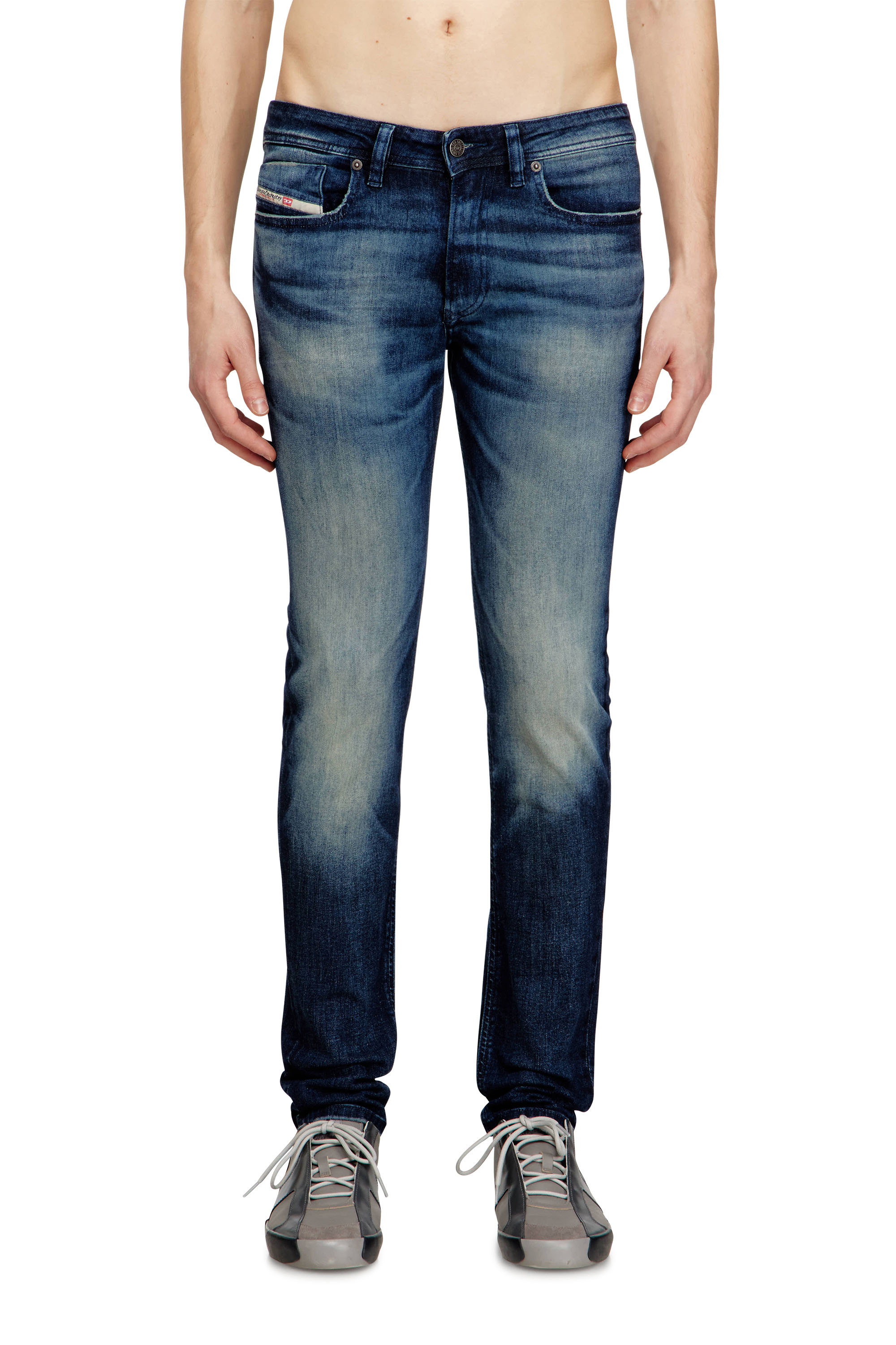Diesel - Herren Skinny Jeans 1979 Sleenker 0ADBM, Dunkelblau - 3