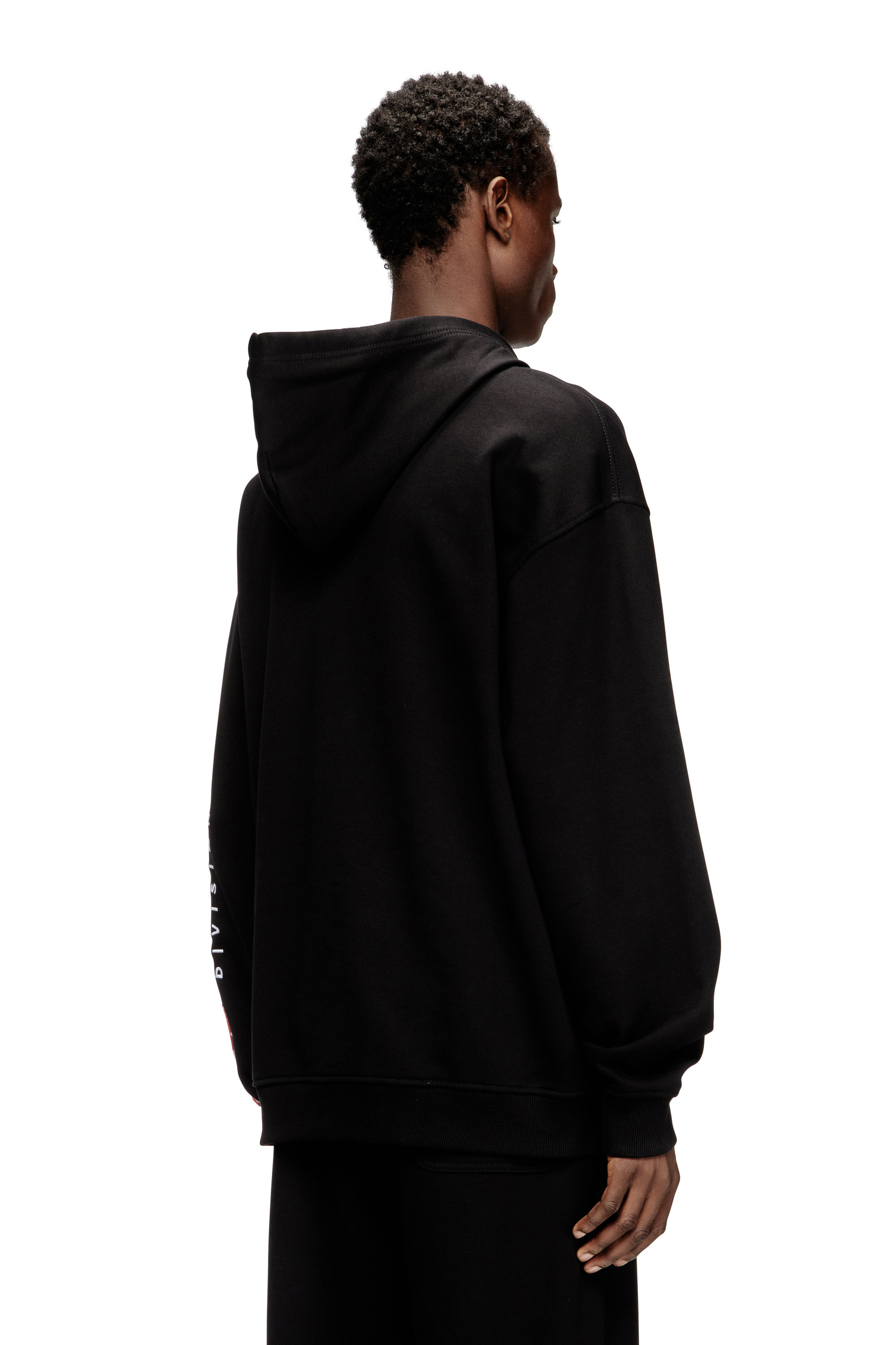 Diesel - S-BOXT-ZIP-HOOD-DIV, Herren Hoodie mit Logo-Patch-Stickerei in null - 3