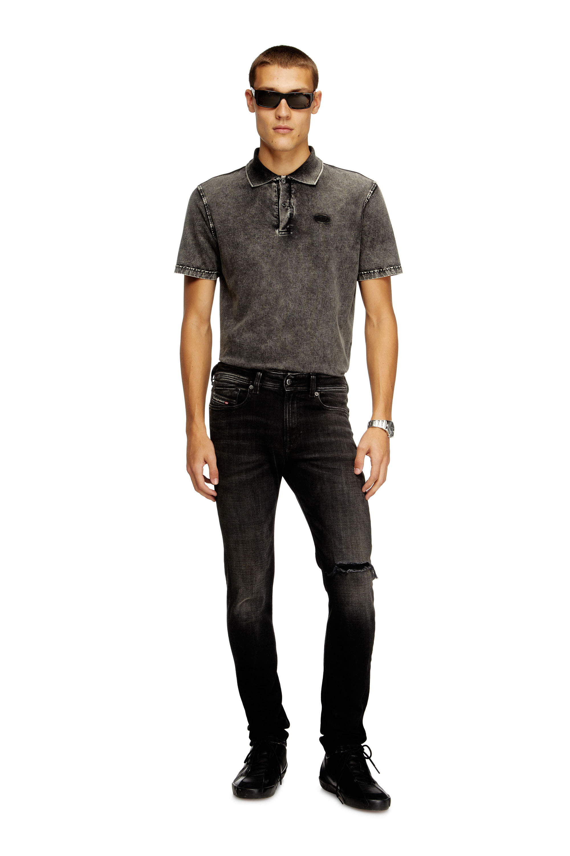 Skinny Jeans 1979 Sleenker 09N19, Schwarz/Dunkelgrau Diesel - Herren Skinny Jeans 1979 Sleenker 09N19, Schwarz/Dunkelgrau - 1