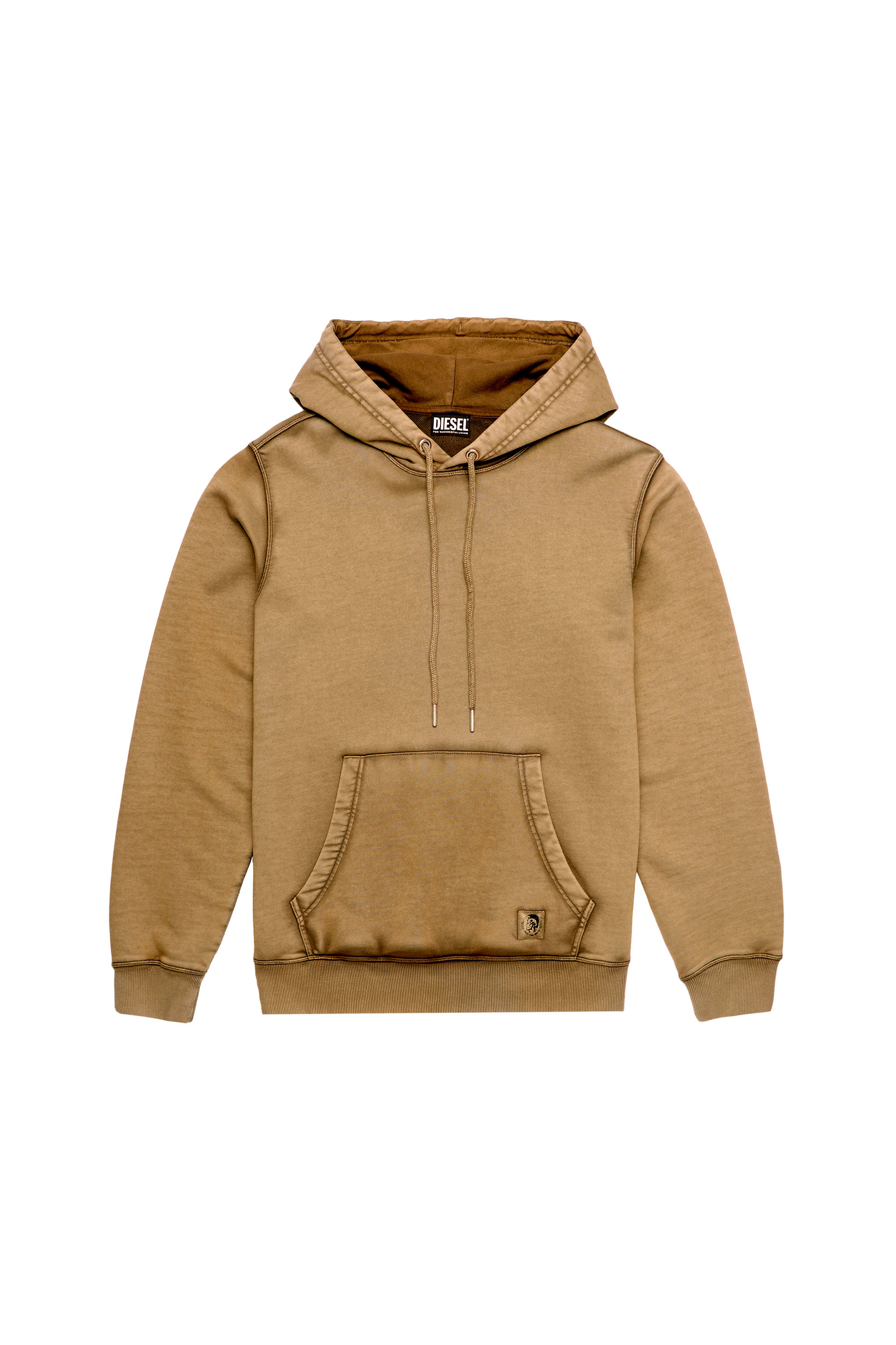 S-GIRK-HOOD-MOHI-B1, Hellbraun - Sweatshirts