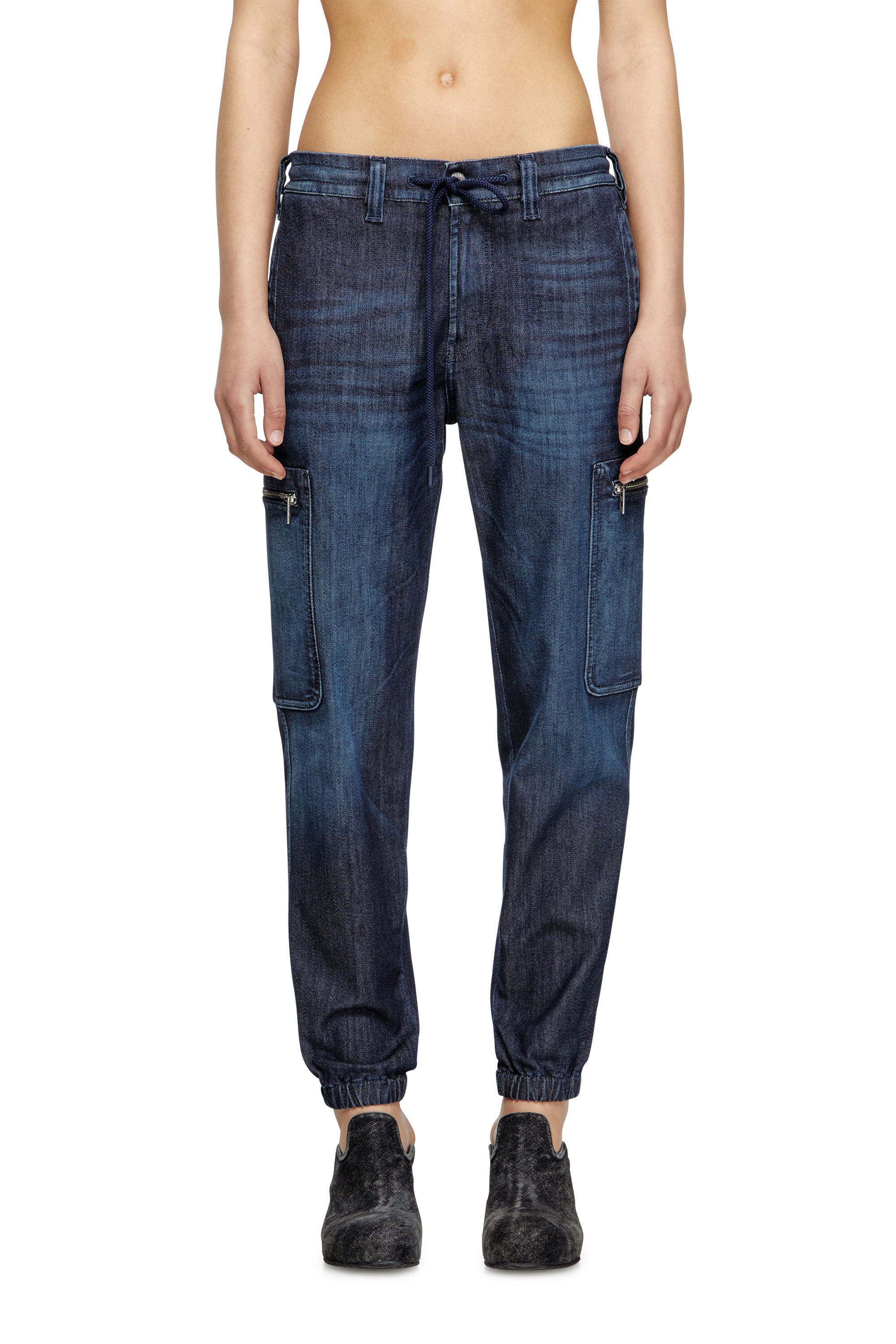 Diesel - Unisex Slim D-Lab JoggJeans® 09L11, Dunkelblau - 1