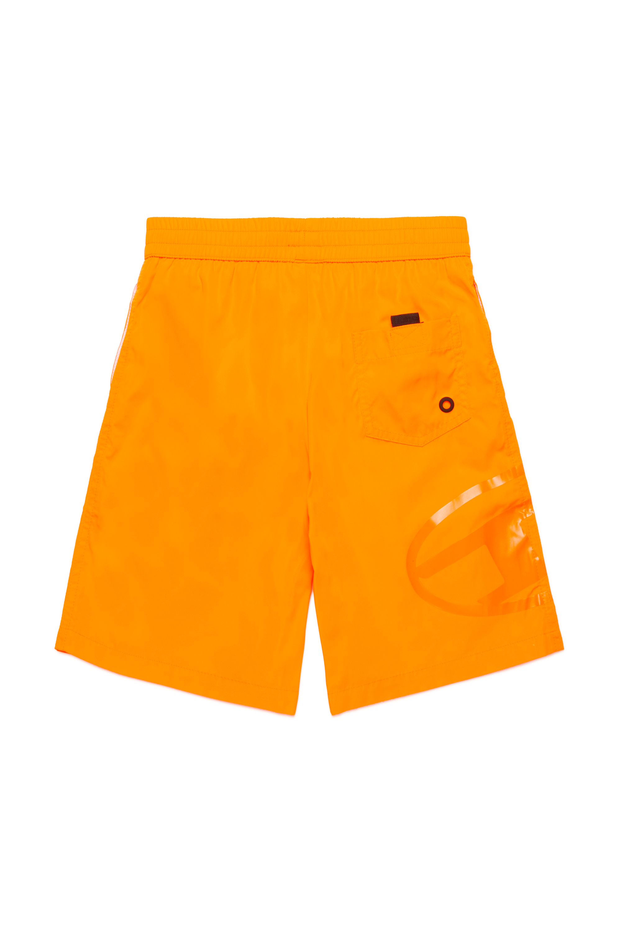 Diesel - MIPRUL, Herren Badeshorts mit farbgleichem Oval D-Logo in Orange - 2