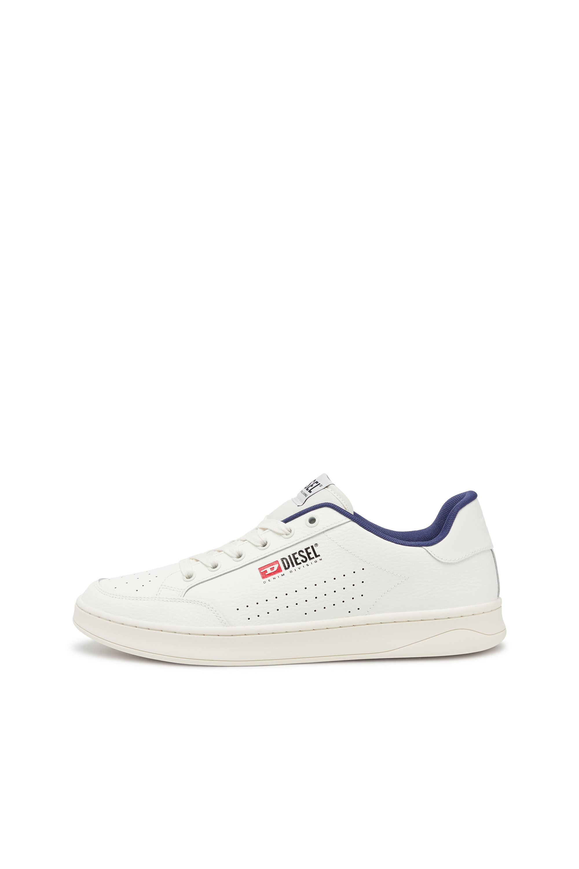 Diesel - S-ATHENE VTG, Man S-Athene-Retro sneakers in perforated leather in Multicolor - Image 7