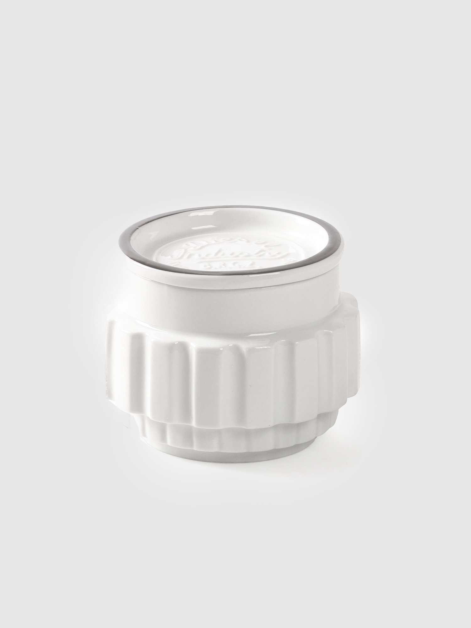 Diesel - 10904 SIL MACHINE, Unisex Kleiner Beh&auml;lter aus Porzellan in Wei&szlig; - 3