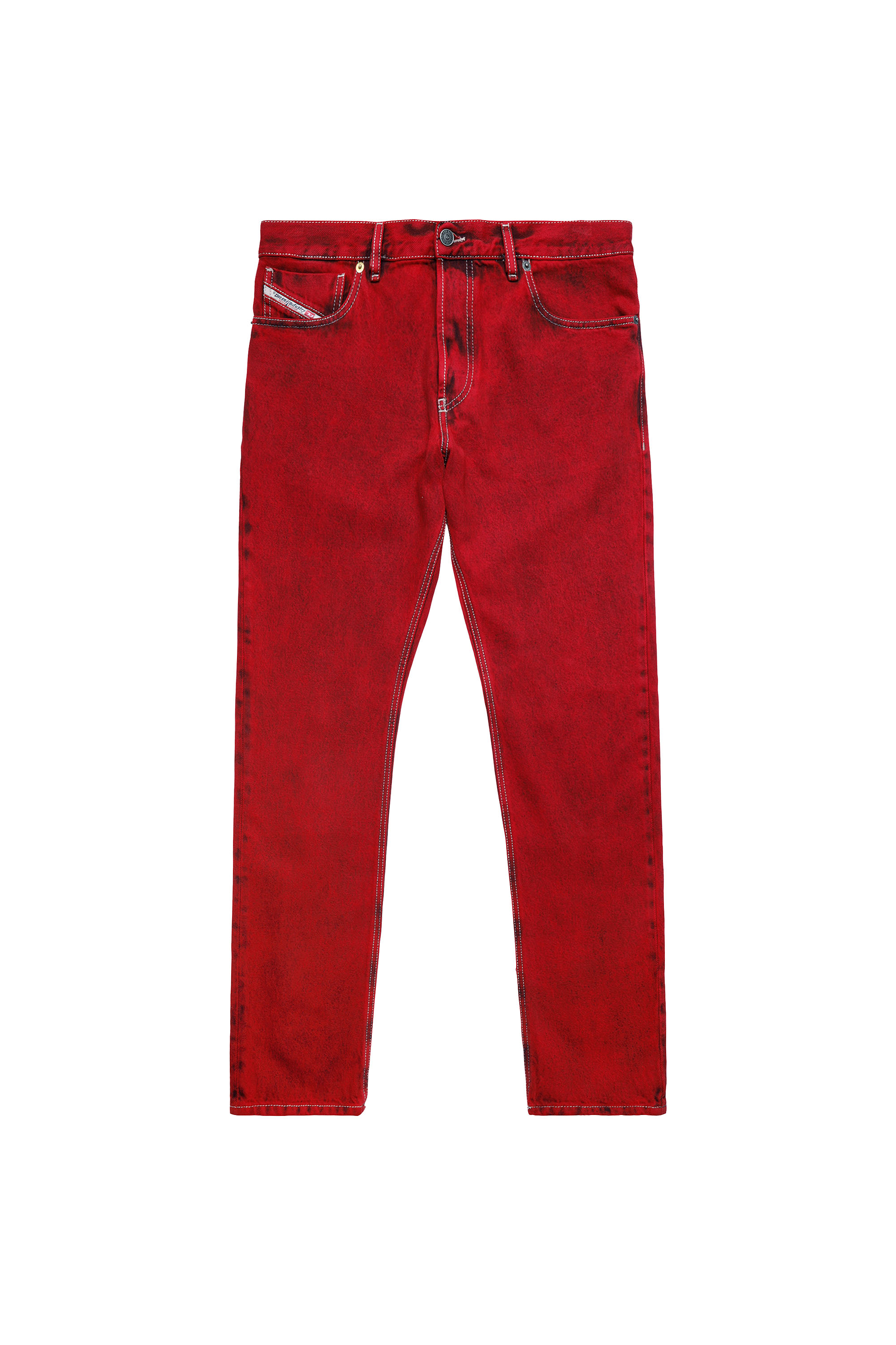 Diesel - 1995 09D35 Straight Jeans, Rot - Image 6