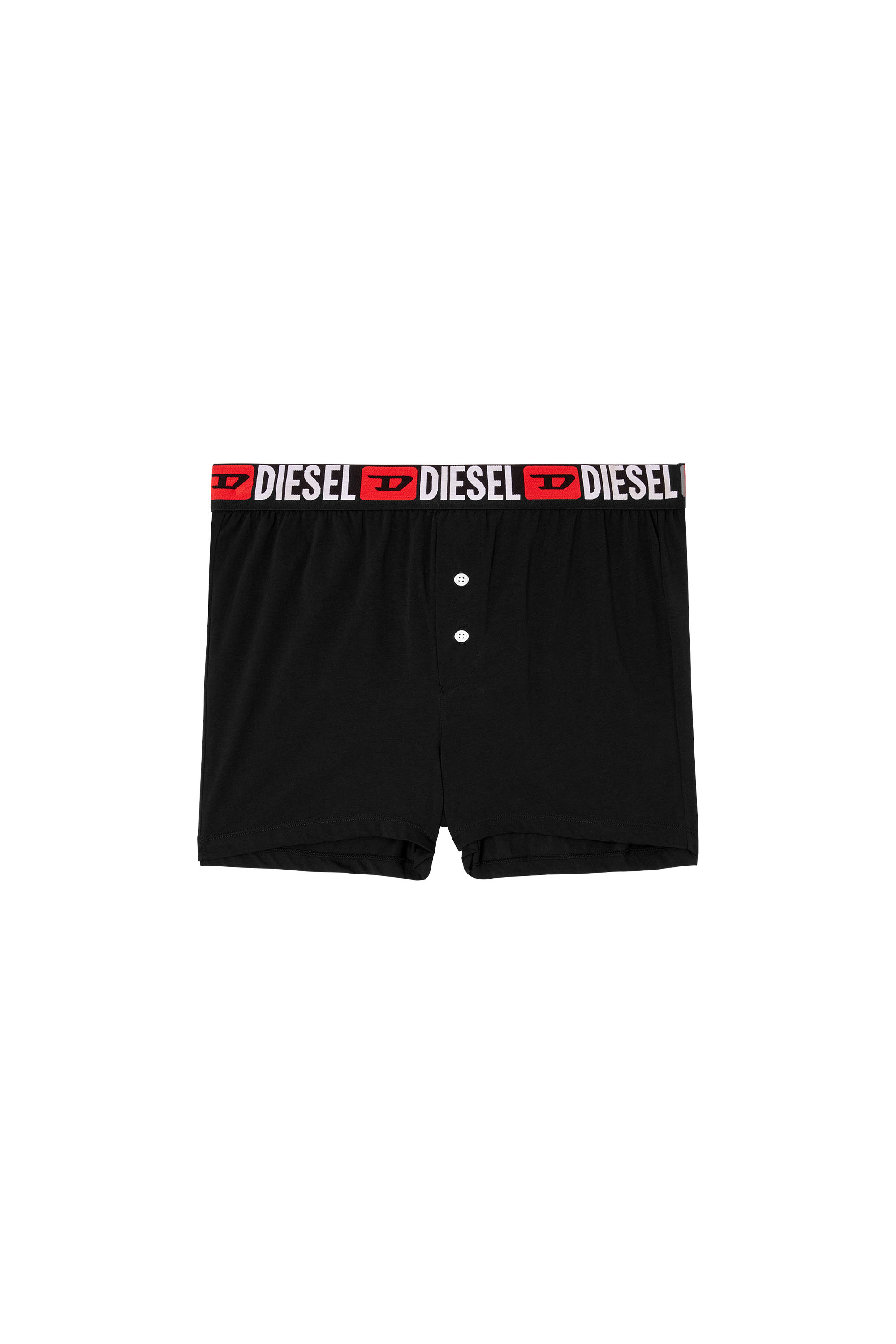 Diesel - STARKIE-D-CORE, Herren Boxershorts mit Allover-Logo am Bund in Schwarz - 4