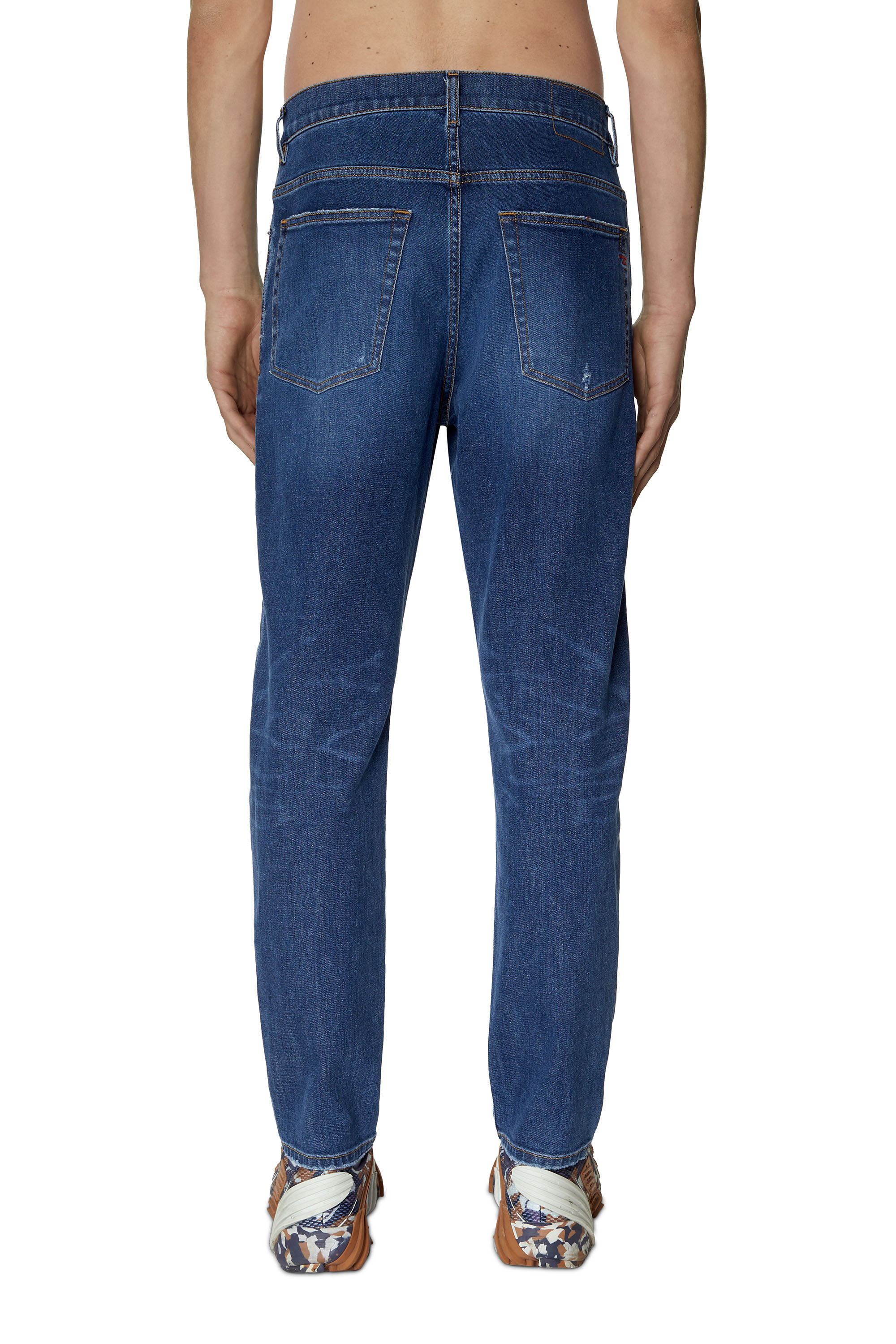 Diesel - 2005 D-FINING 09E07 Tapered Jeans, Mittelblau - Image 2