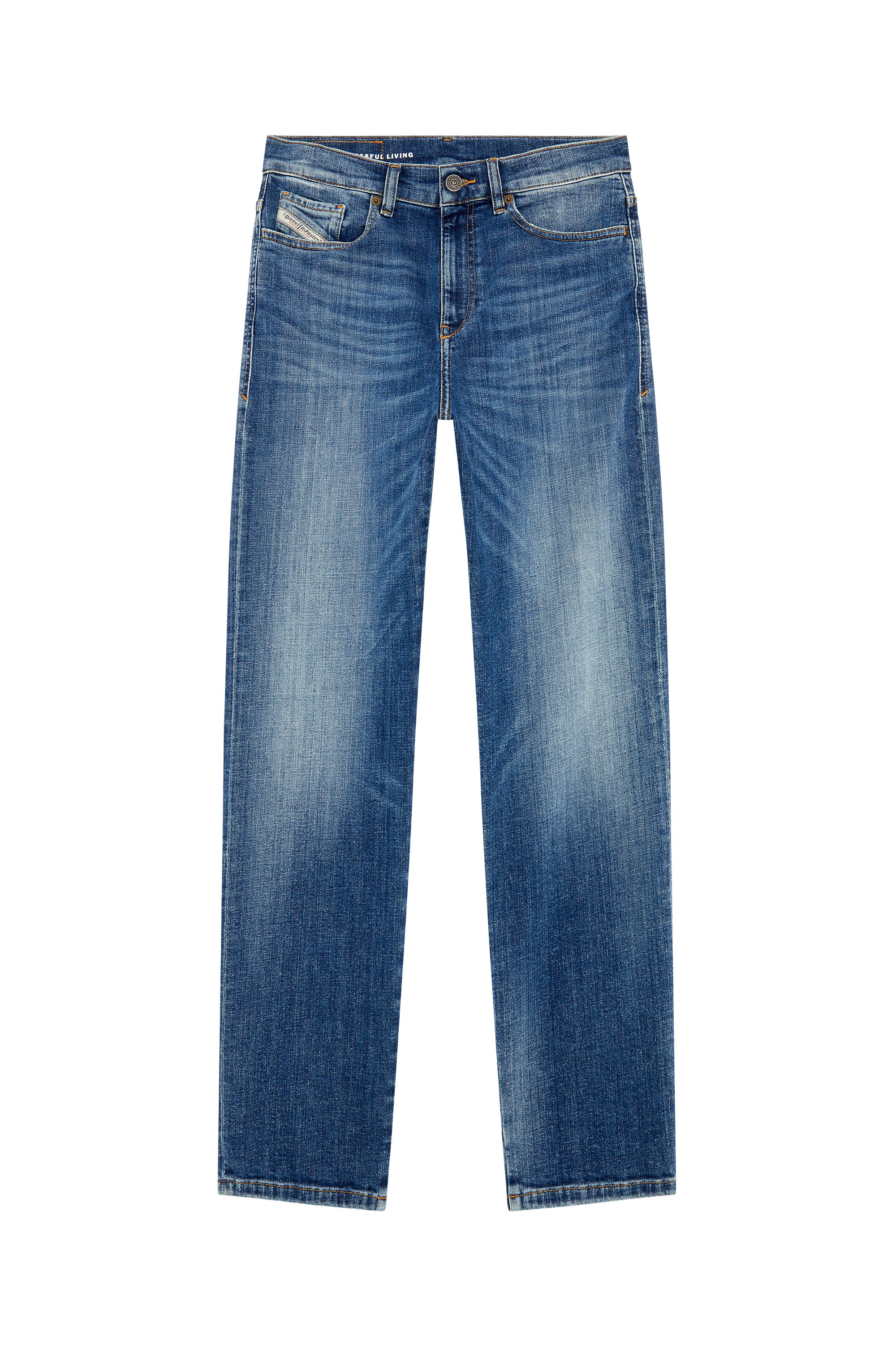 Diesel - Boyfriend Jeans 2016 D-Air 09H37, Mittelblau - Image 5