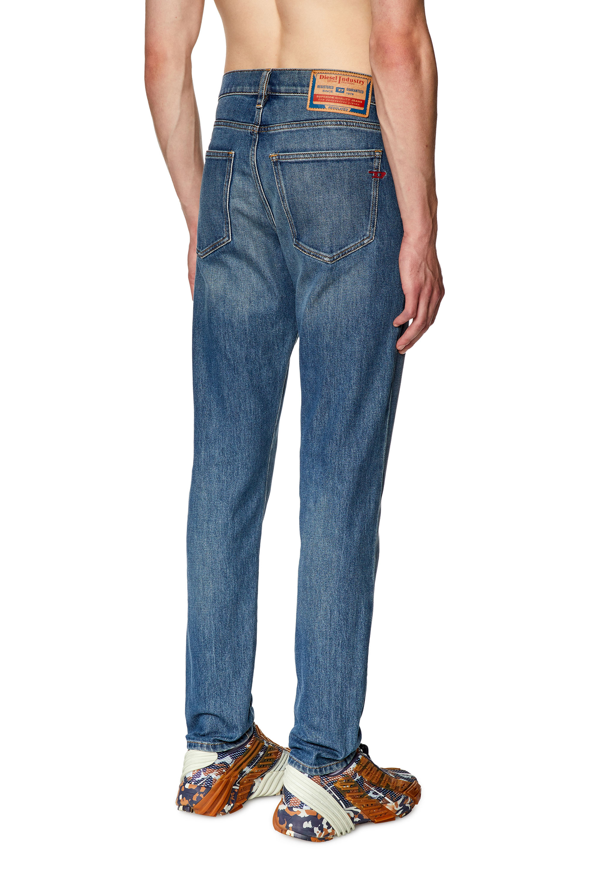 Diesel - Slim Jeans 2019 D-Strukt 09F88, Mittelblau - Image 2