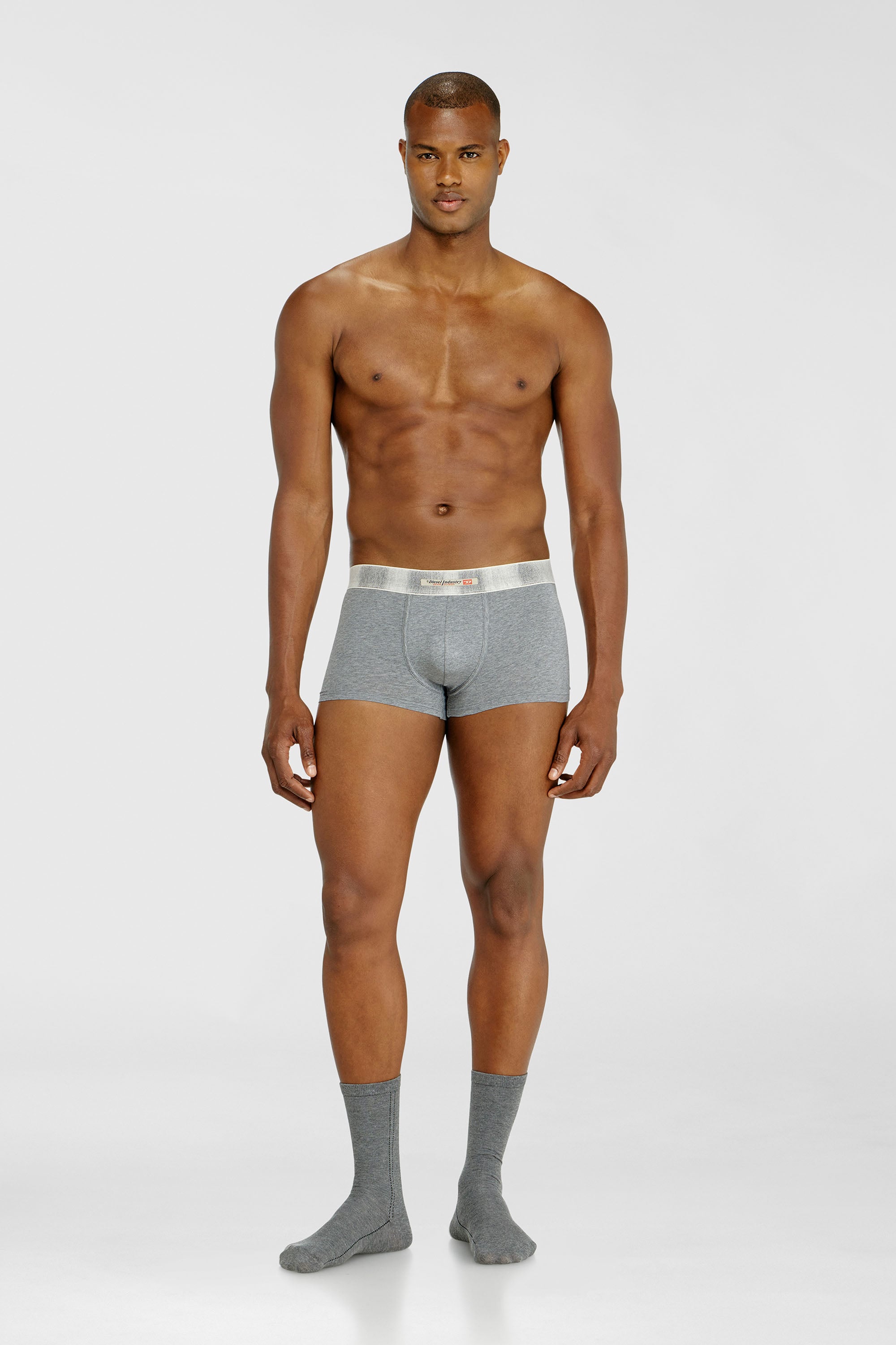Boxershorts aus Stretch-Baumwolle mit Satinbund im Dreierpack