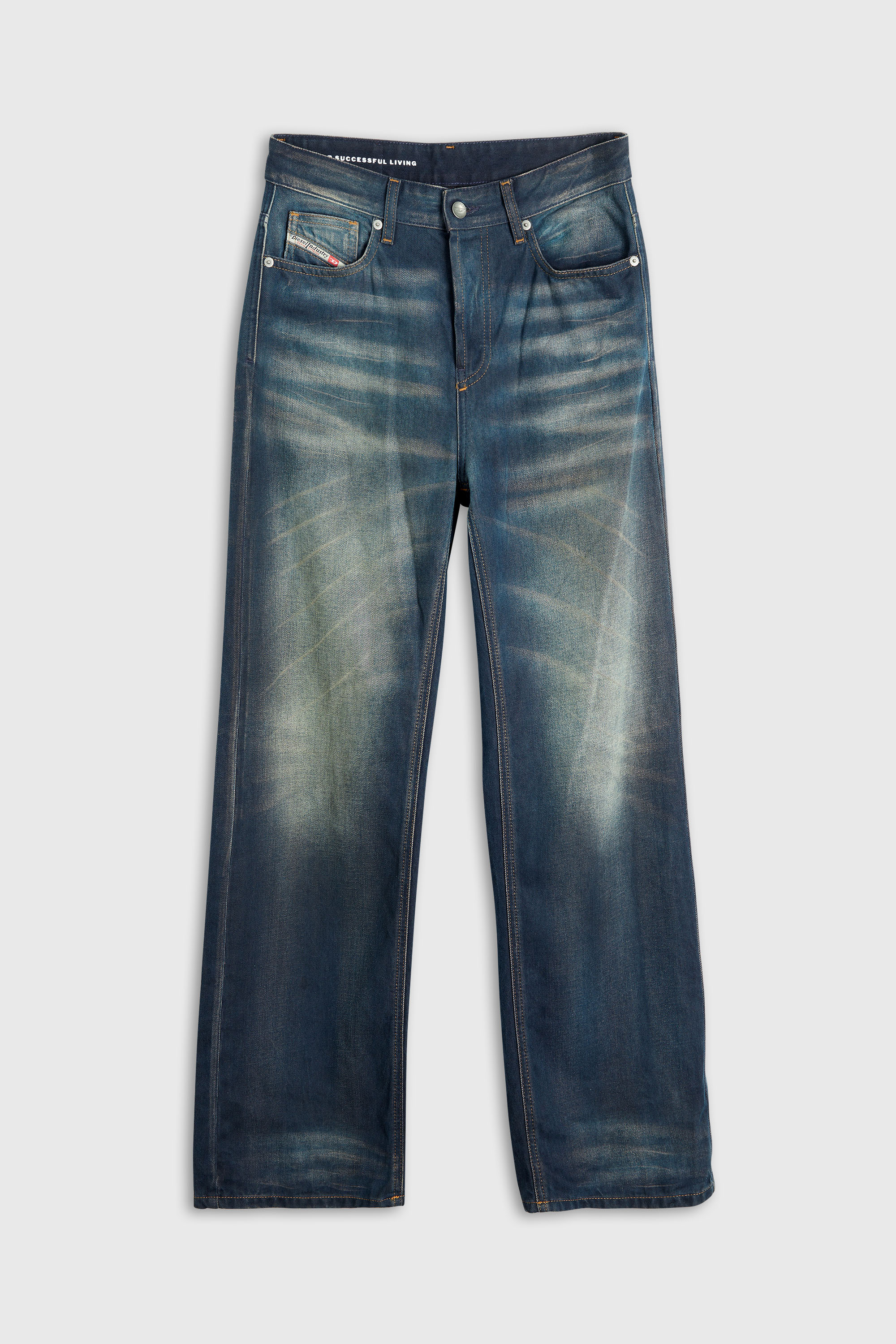Diesel - Damen Relaxed Jeans 1990 D-Waigee 09R09, Dunkelblau - 6