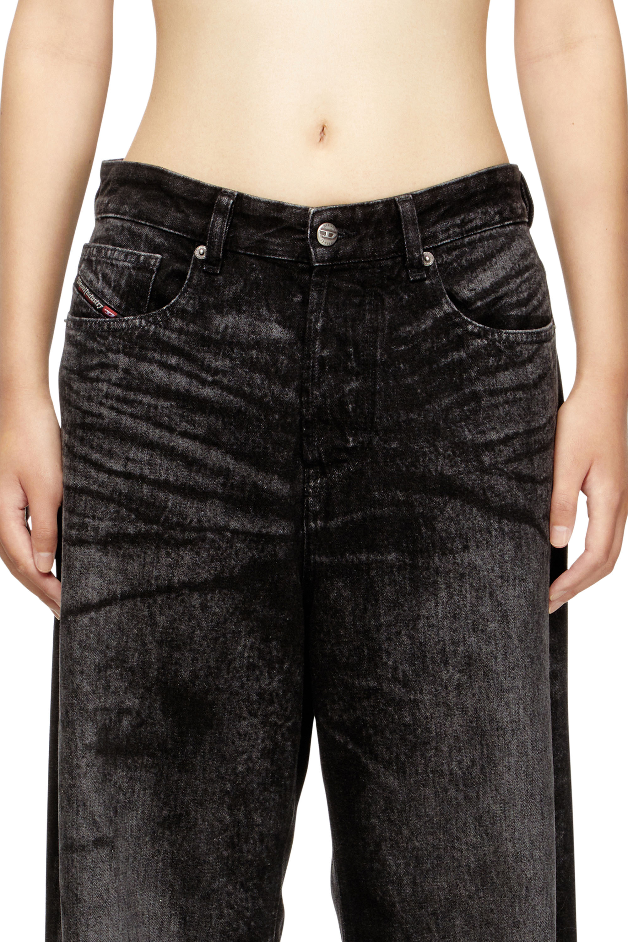 Relaxed Jeans 1996 D-Sire 007DB, Schwarz/Dunkelgrau Diesel - Damen Relaxed Jeans 1996 D-Sire 007DB, Schwarz/Dunkelgrau - 5