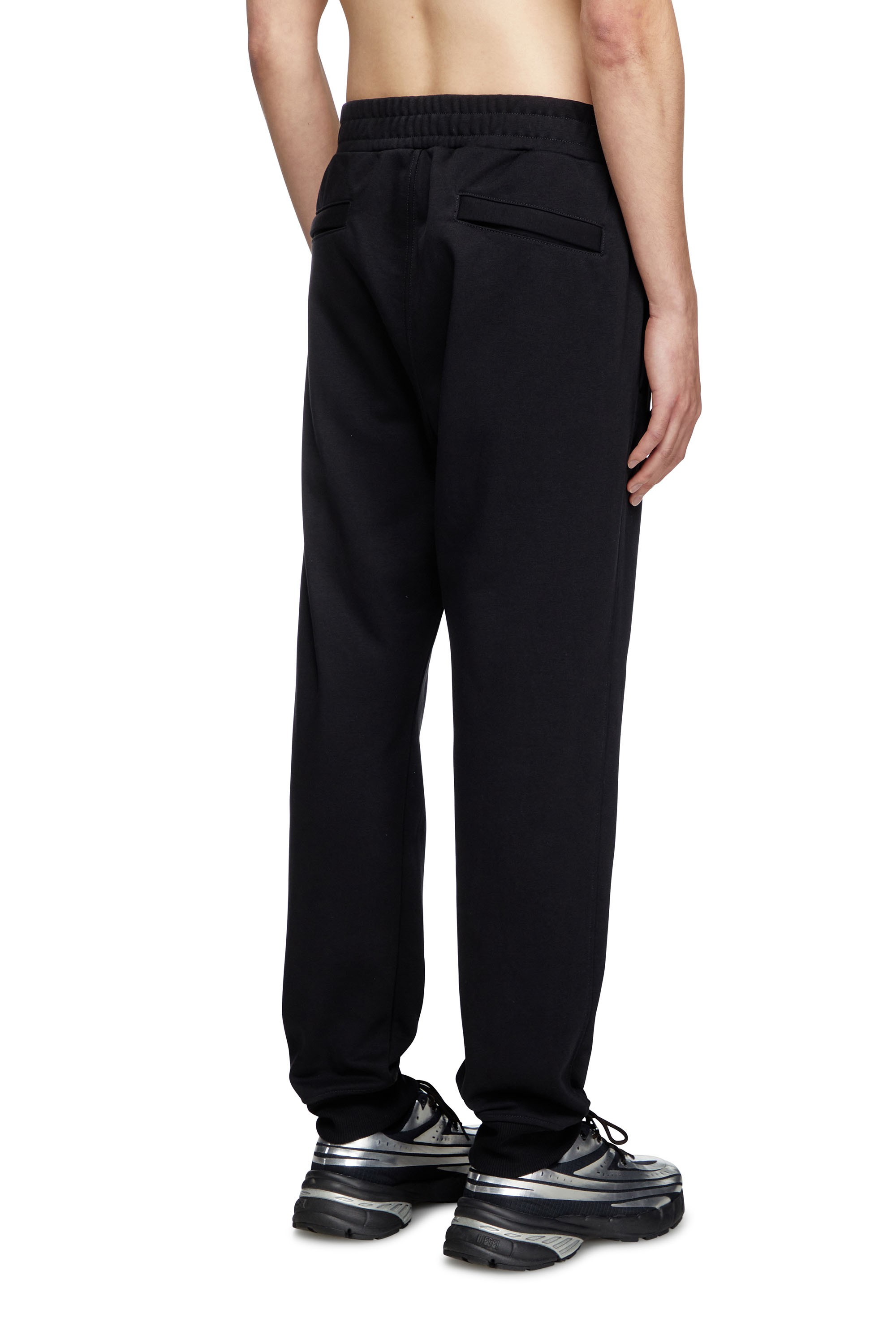 Diesel - P-TARGA-R1, Man's Track pants with small logo in Black - 4