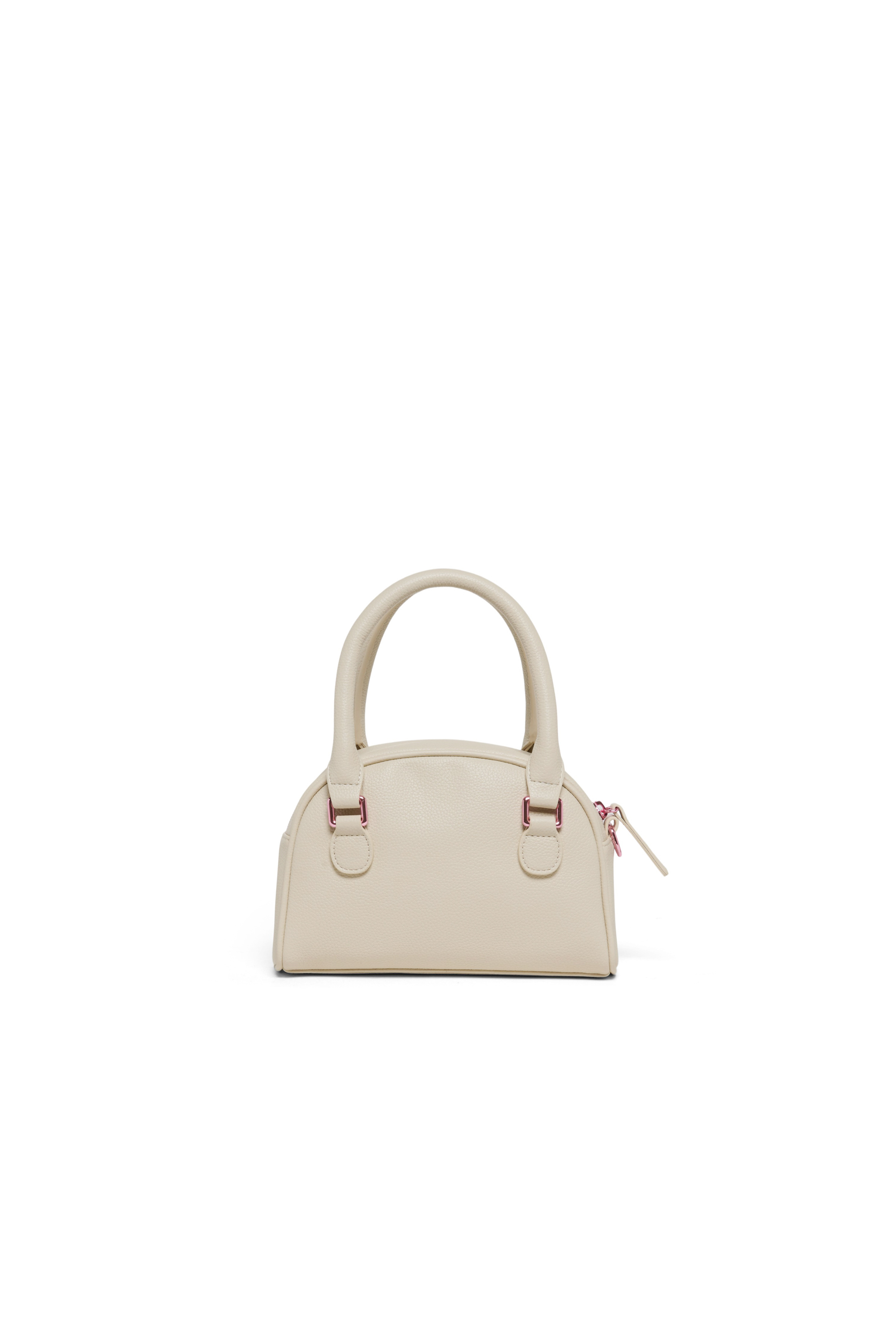 Diesel - WREDY, Damen WREDY - Tasche aus genarbtem beschichtetem Gewebe in Wei&szlig; - 2