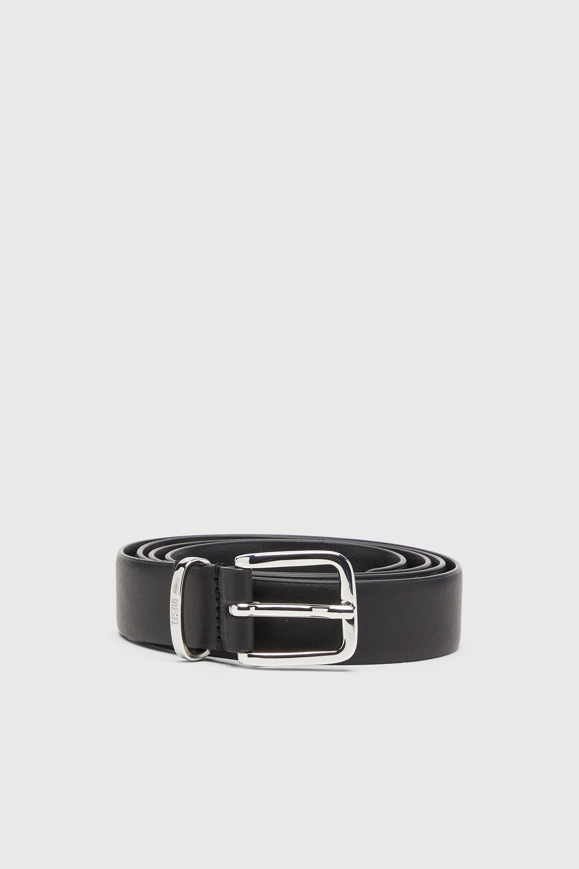 Diesel - B-BISCOTTO W KNOT 25, Damen 2.5 cm Lederg&uuml;rtel in Schwarz - 1