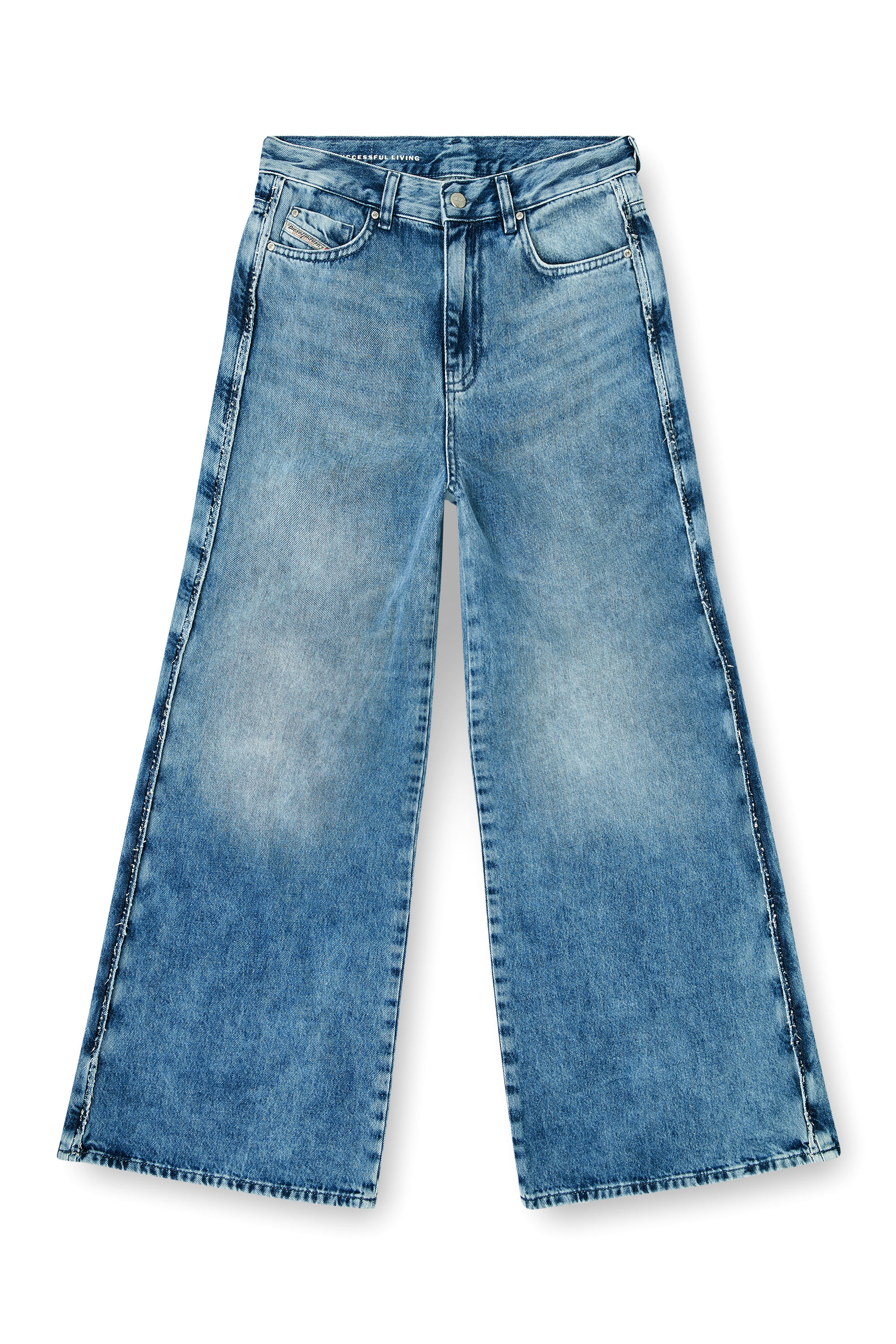 Diesel - Damen Flare Jeans 1978 D-Akemi 0ADCJ, Mittelblau - 6