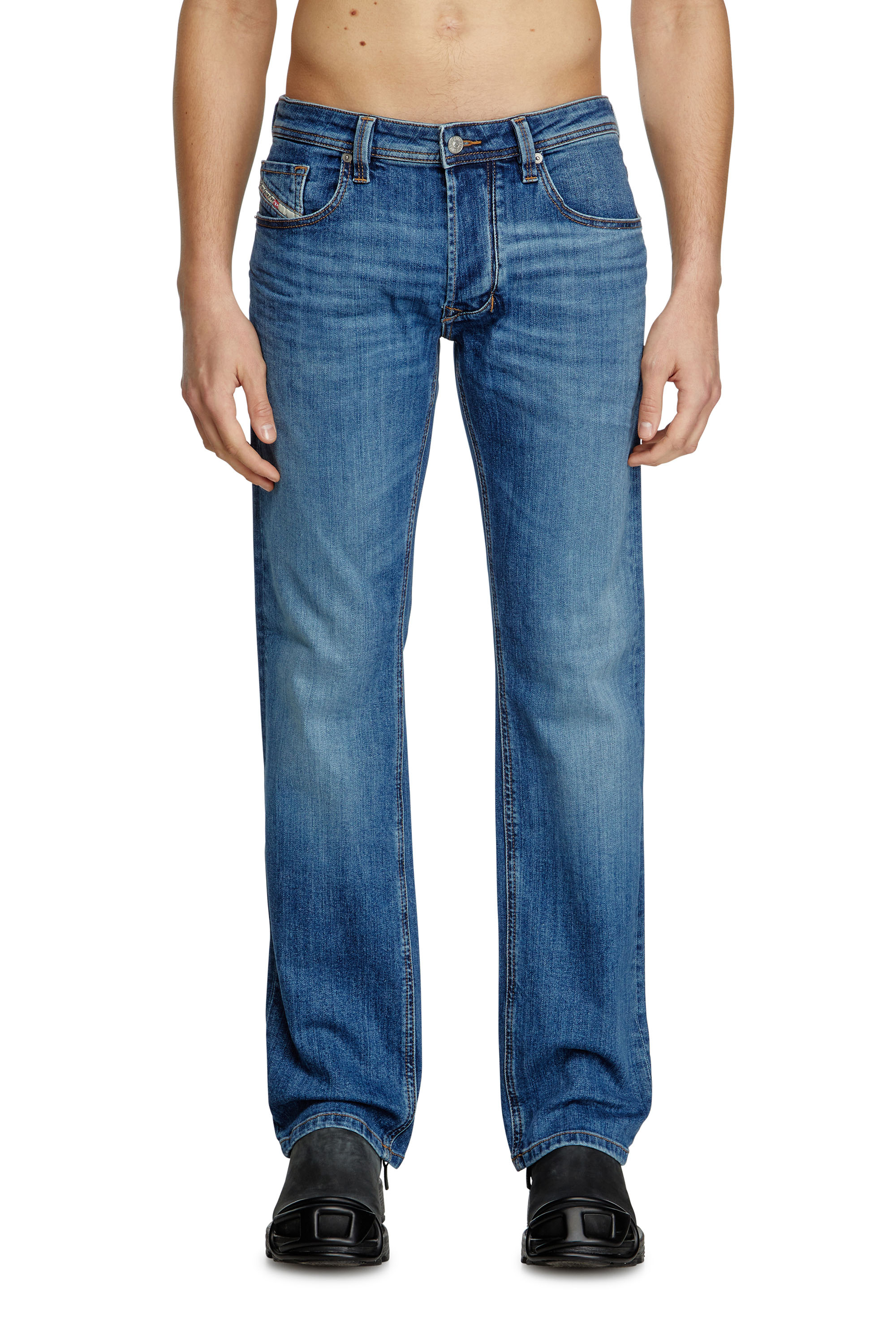 Diesel - Man's Regular Jeans 1985 Larkee 0KIAL, Light Blue - 1