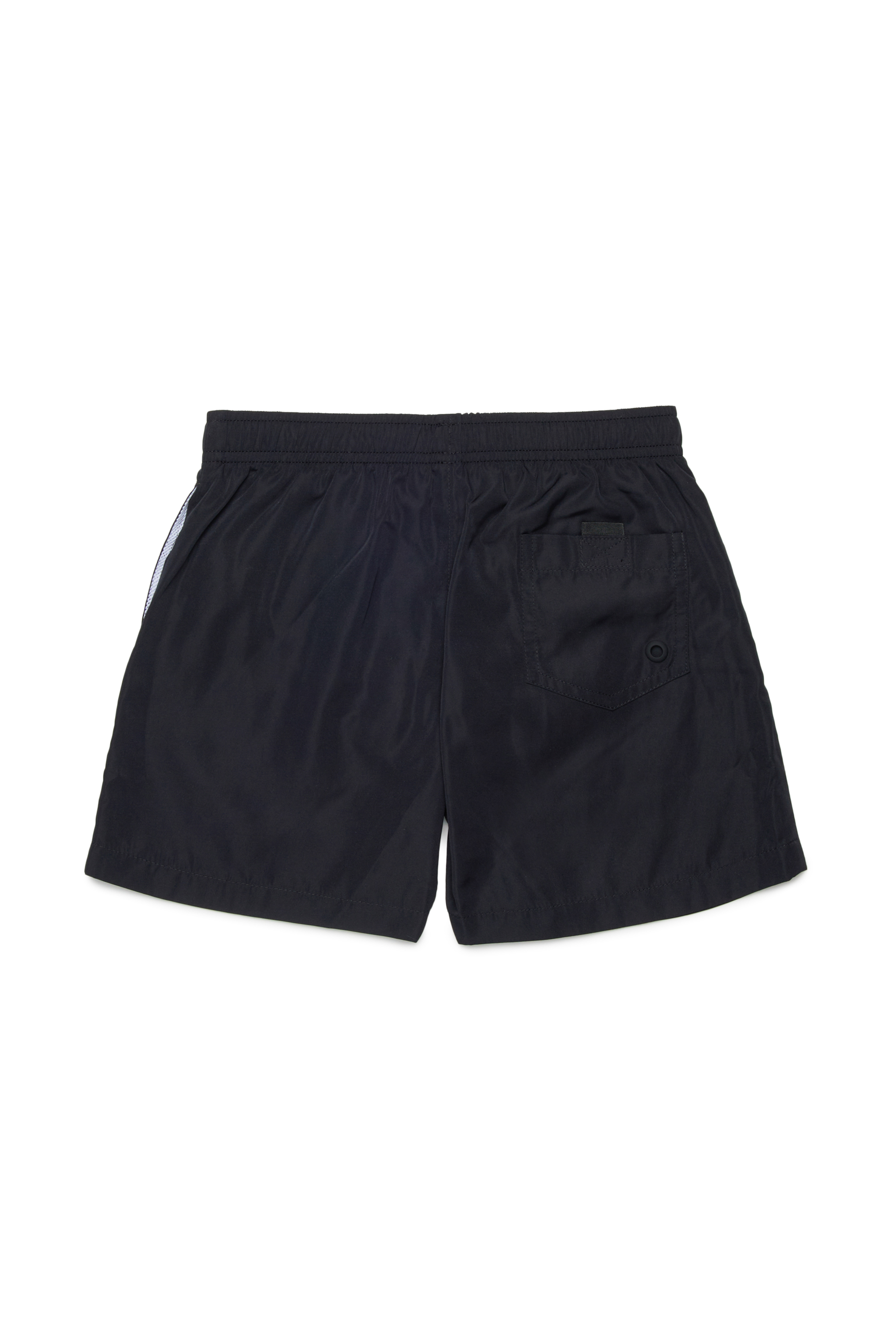 Diesel - MIDIT, Herren Badeshorts mit Maxi-Logo in Schwarz - 2