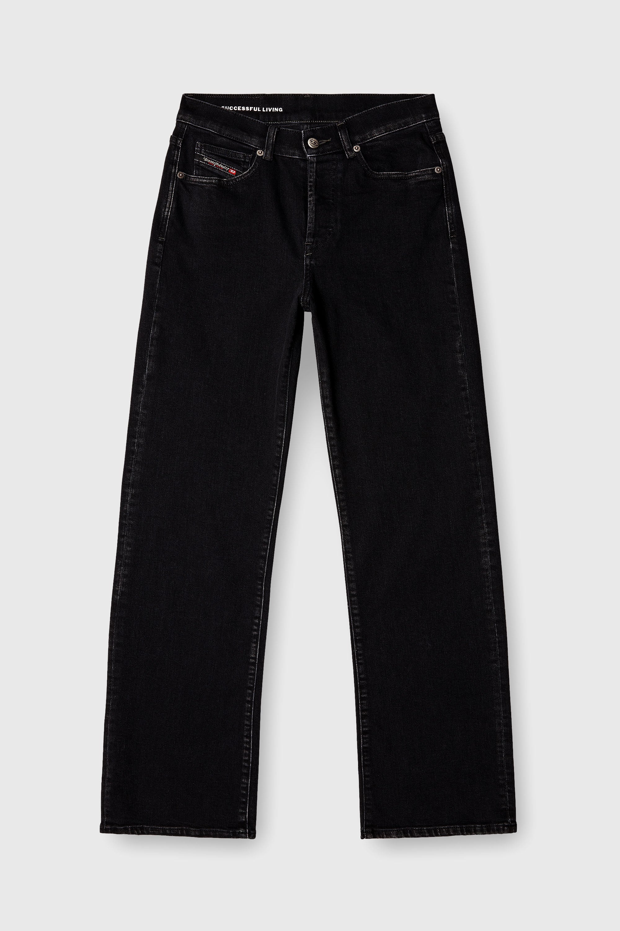 Diesel - Damen Regular Jeans 1971 D-Sent 09N89, Schwarz/Dunkelgrau - 2