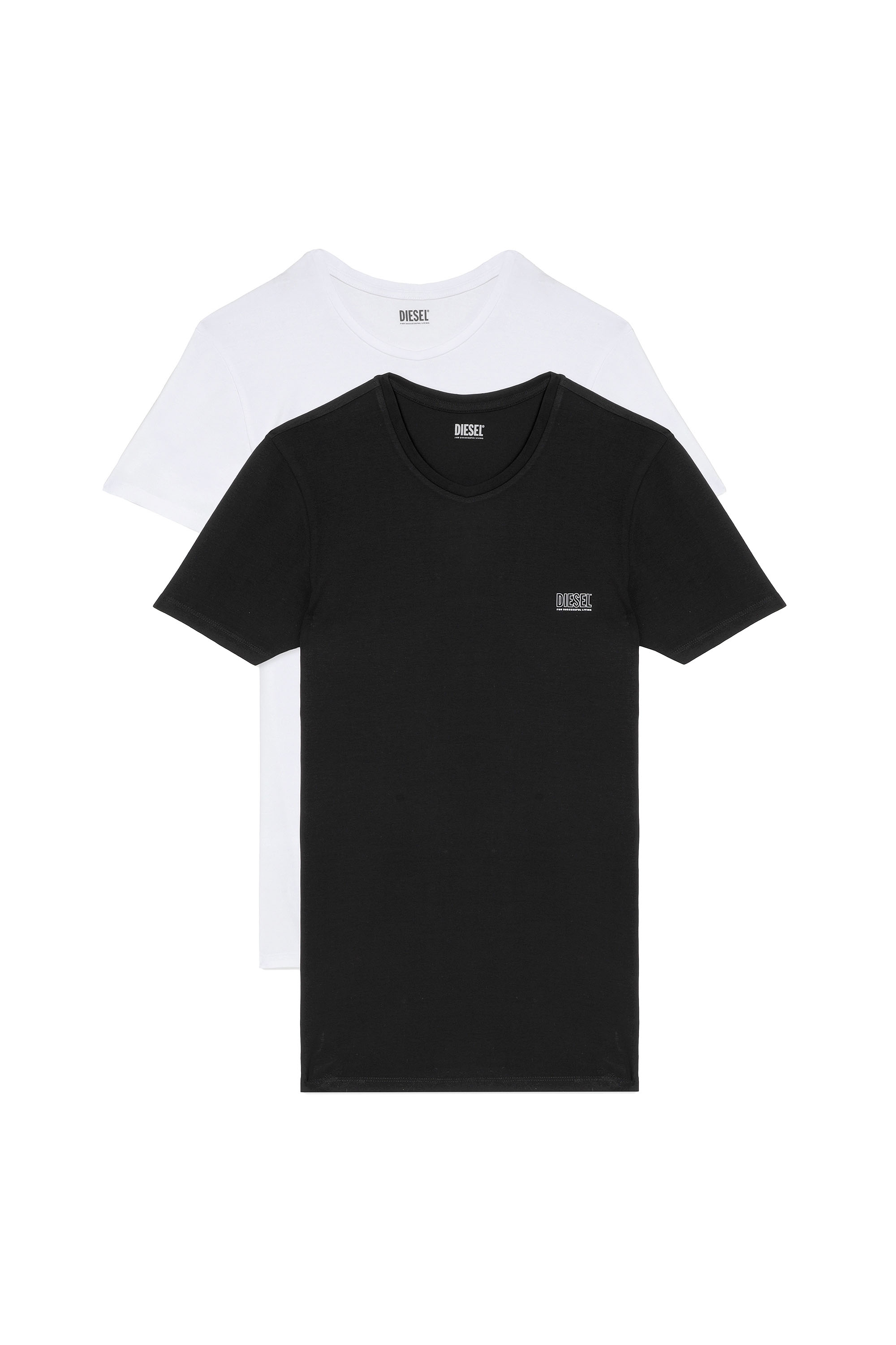 UMTEE-RANDAL2PACK, Schwarz/Weiss - Oberteile
