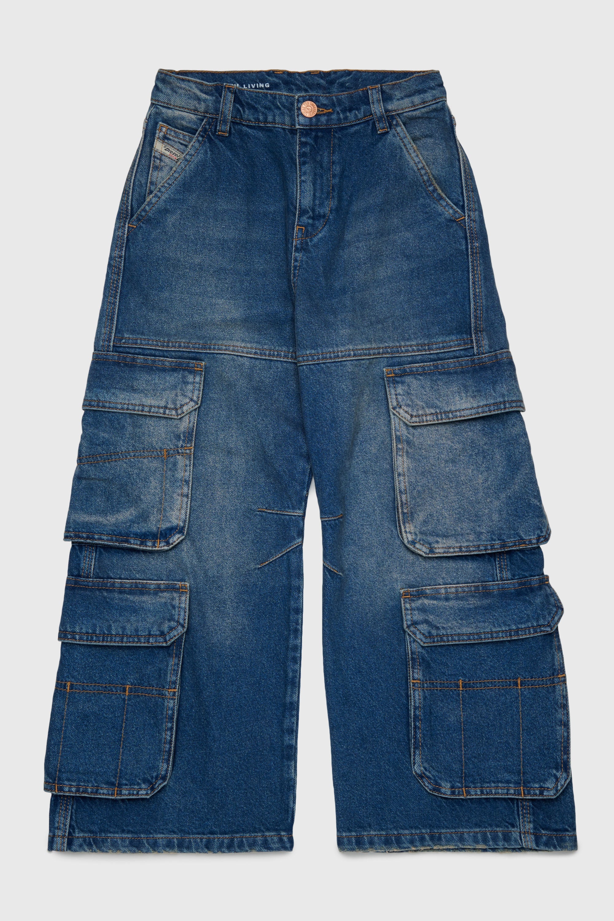 Diesel - Damen D-ARGJX-CARGO-S-J, Mittelblau - 1