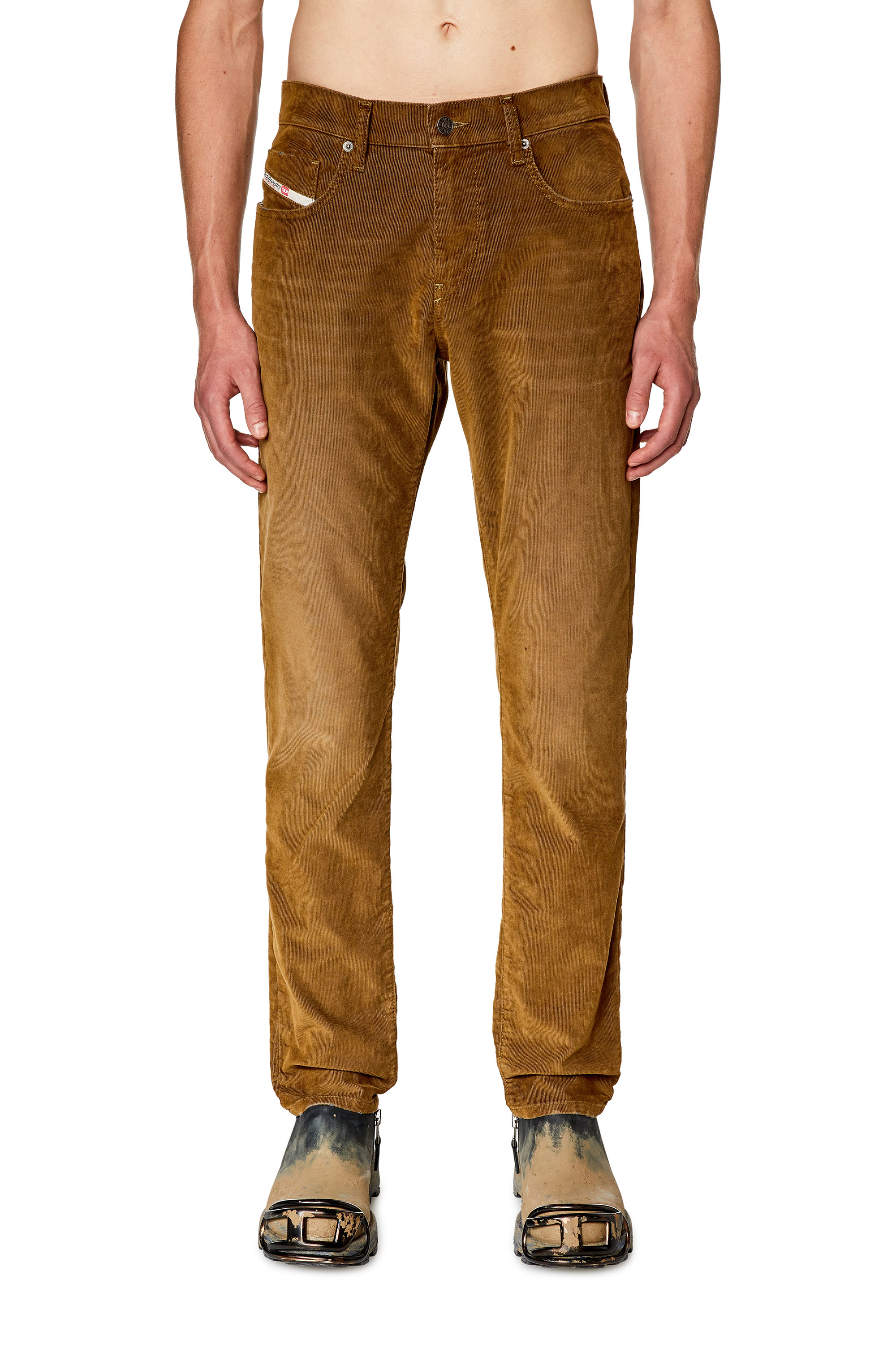Diesel - Slim Jeans 2019 D-Strukt 003GJ, Hellbraun - Image 1