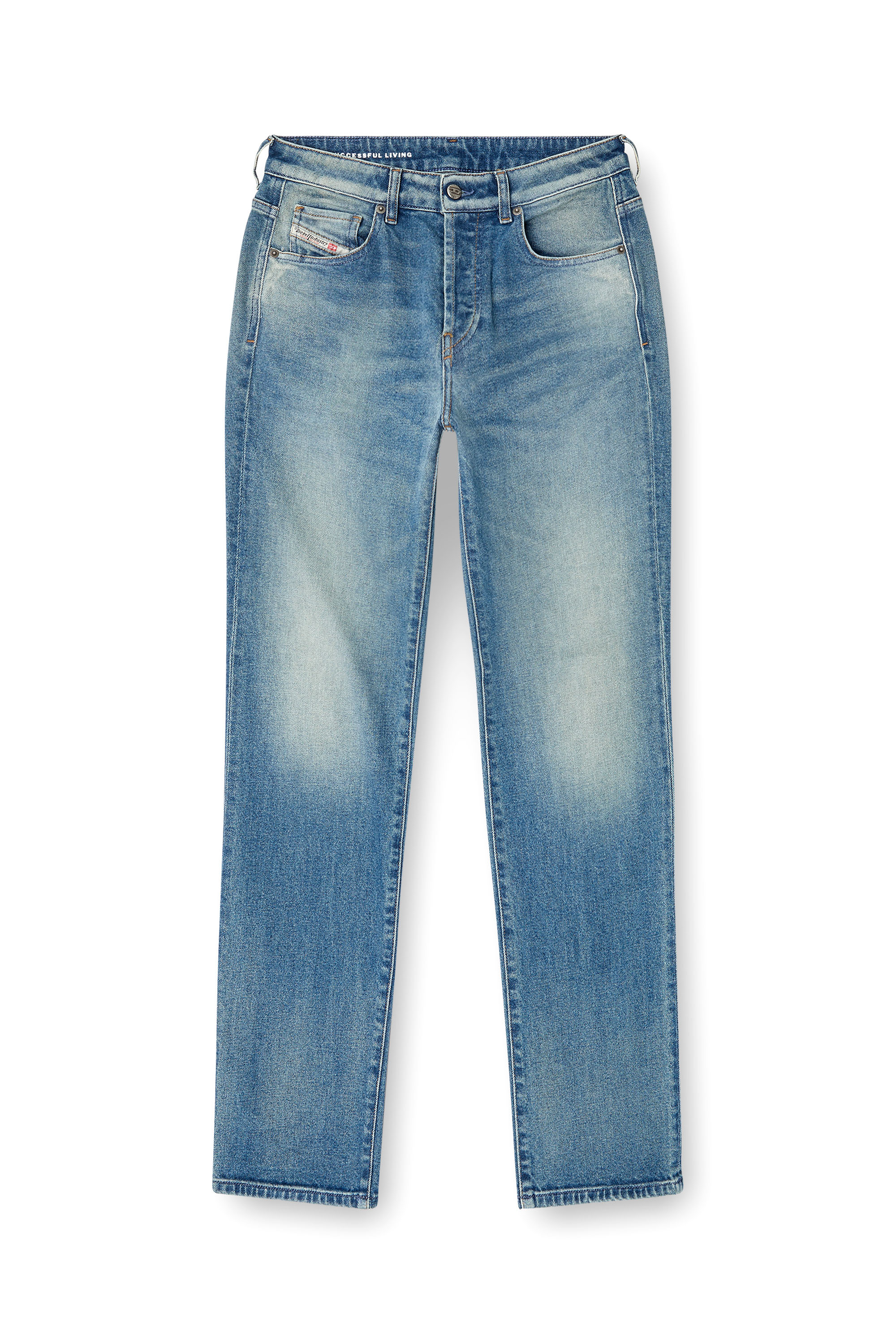 Diesel - Damen Regular Jeans 1989 D-Mine 09M14, Mittelblau - 3