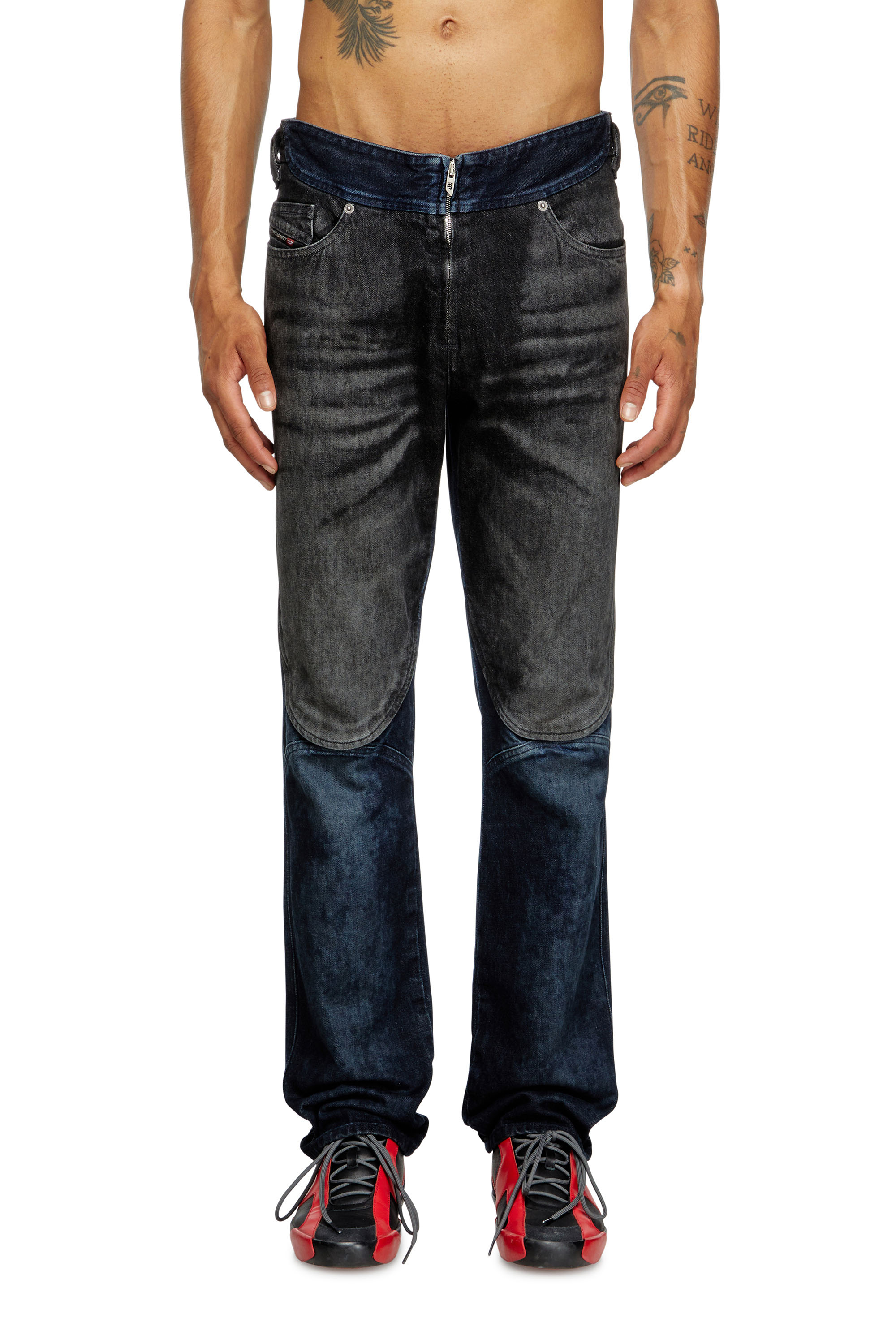 Diesel - Herren Regular Jeans D-Bucy 007BX, Dunkelblau - 1