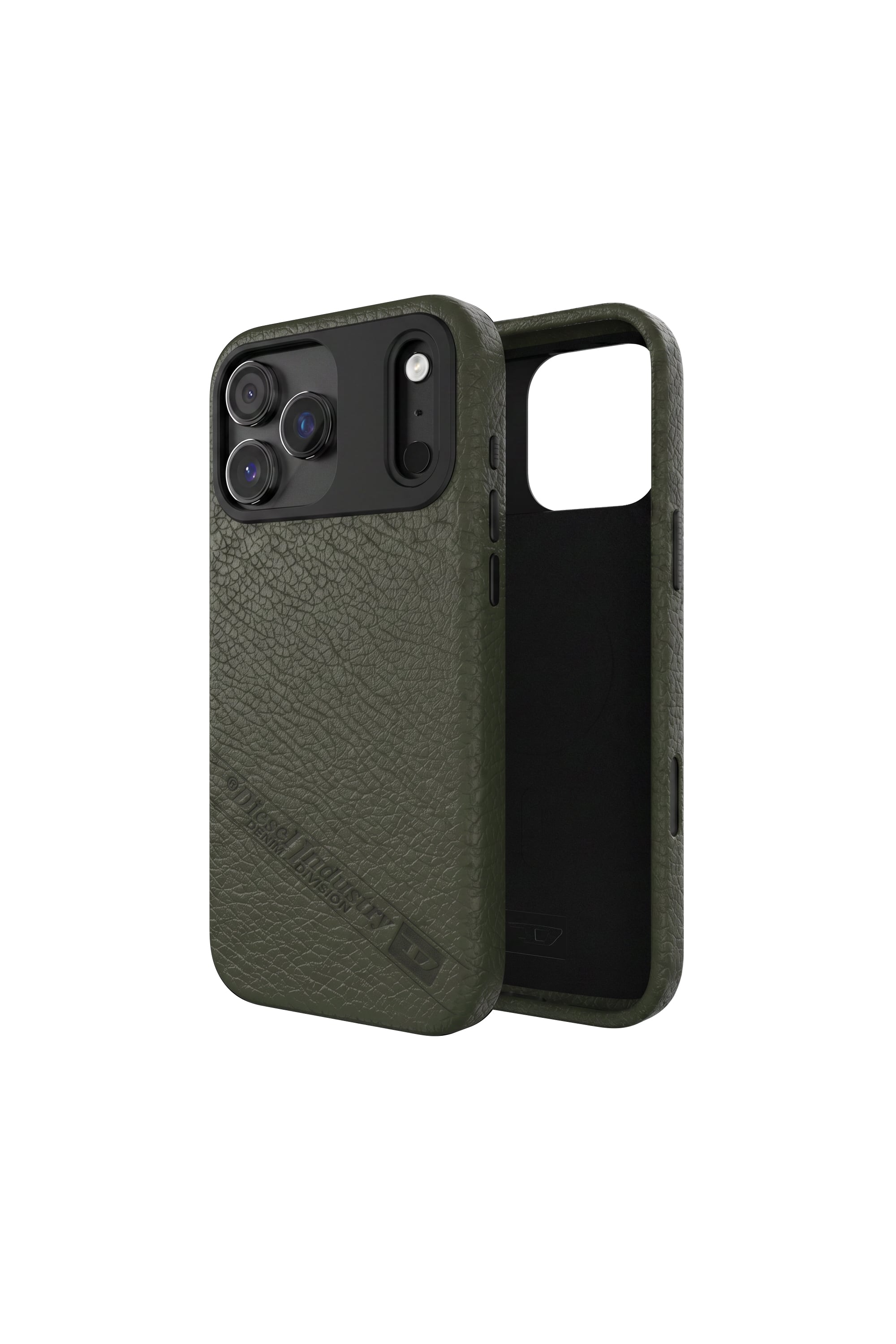 Diesel - 60648 MOULDED CASE, Unisex Flag D H&uuml;lle mit MagSafe f&uuml;r iPhone 17 Pro Max in Dunkelgr&uuml;n - 1