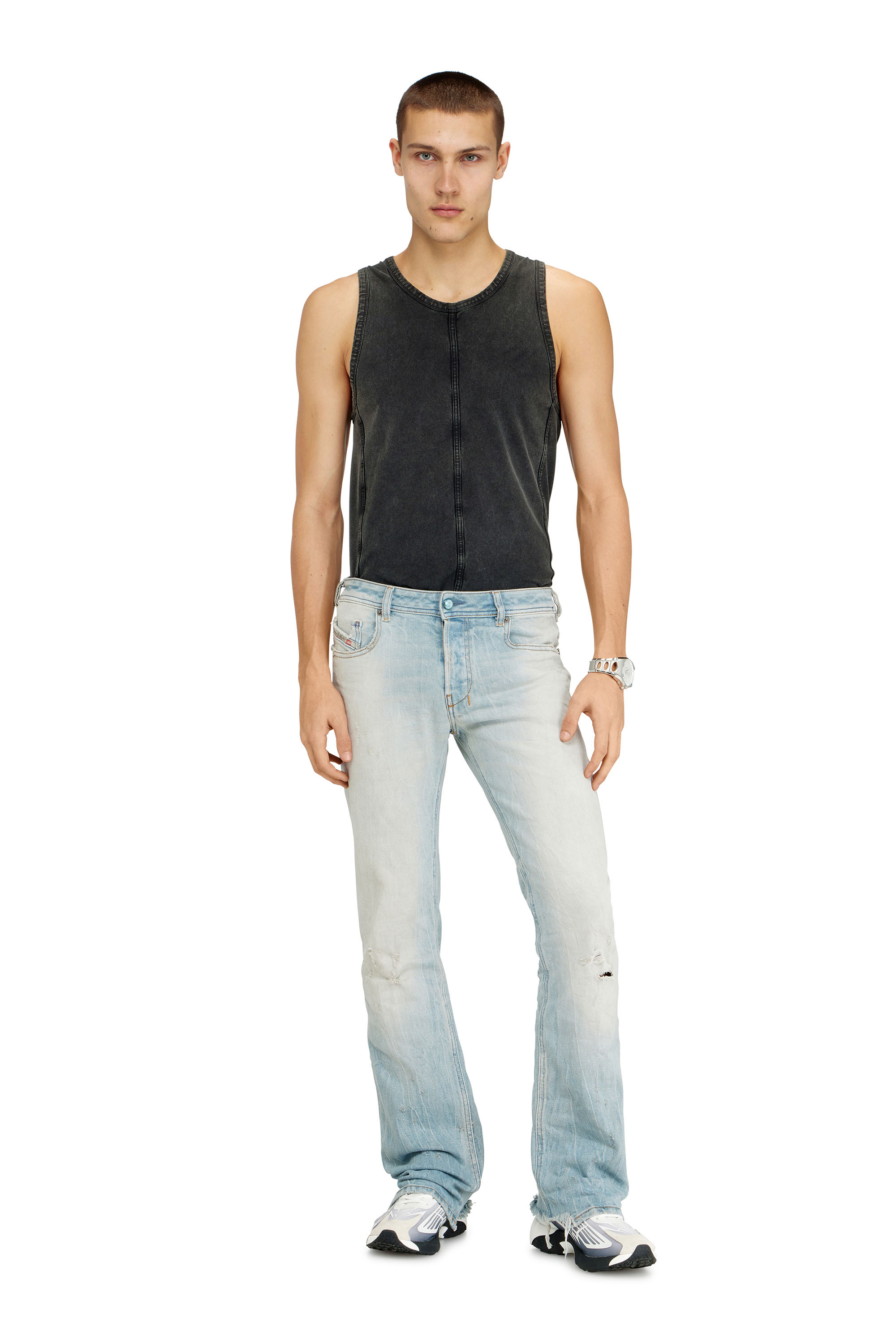 Diesel - Herren Bootcut Jeans 2007 Zatiny 09N47, Hellblau - 2