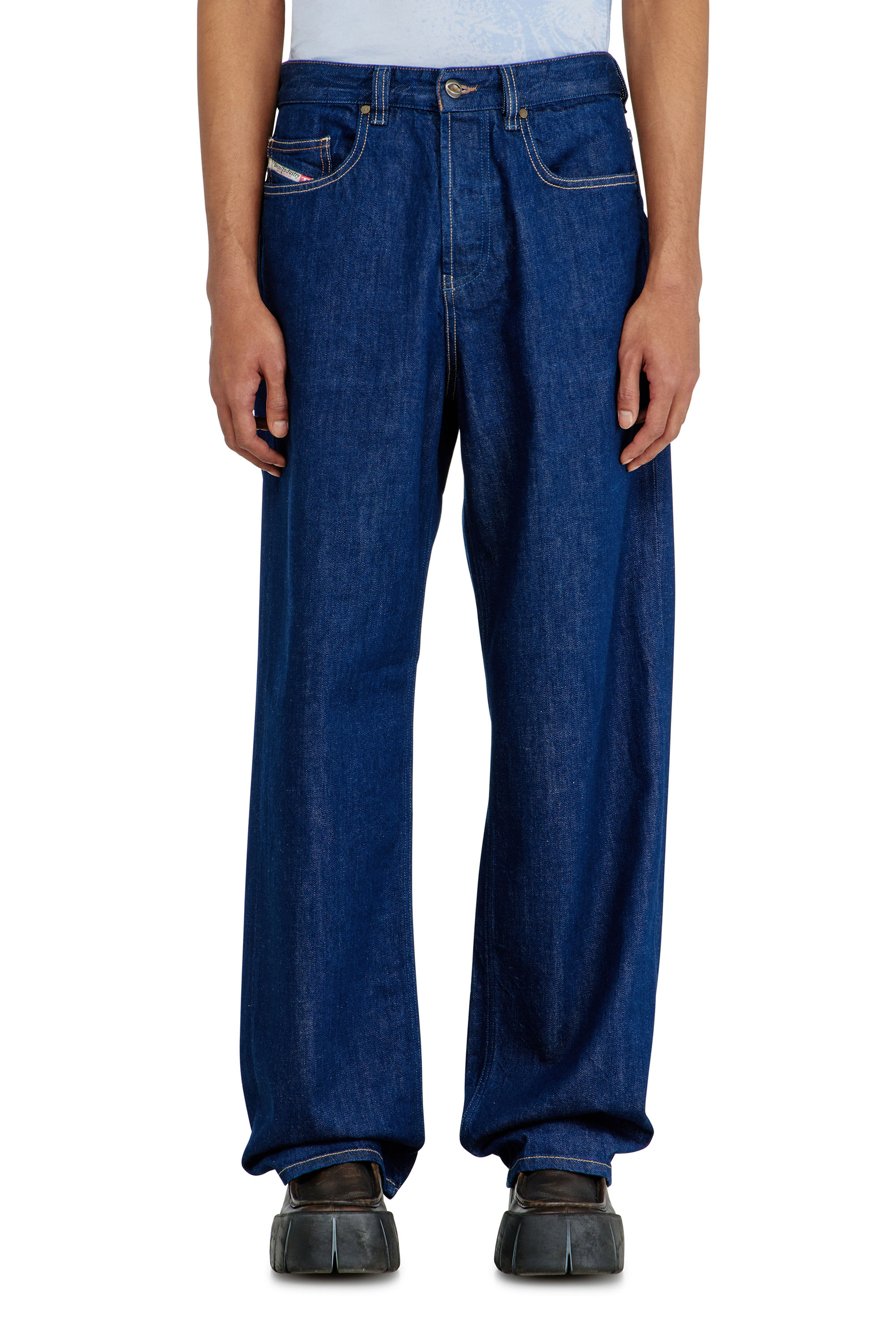 Diesel - Herren Relaxed Jeans 2001 D-Macro 09Q09, Dunkelblau - 4