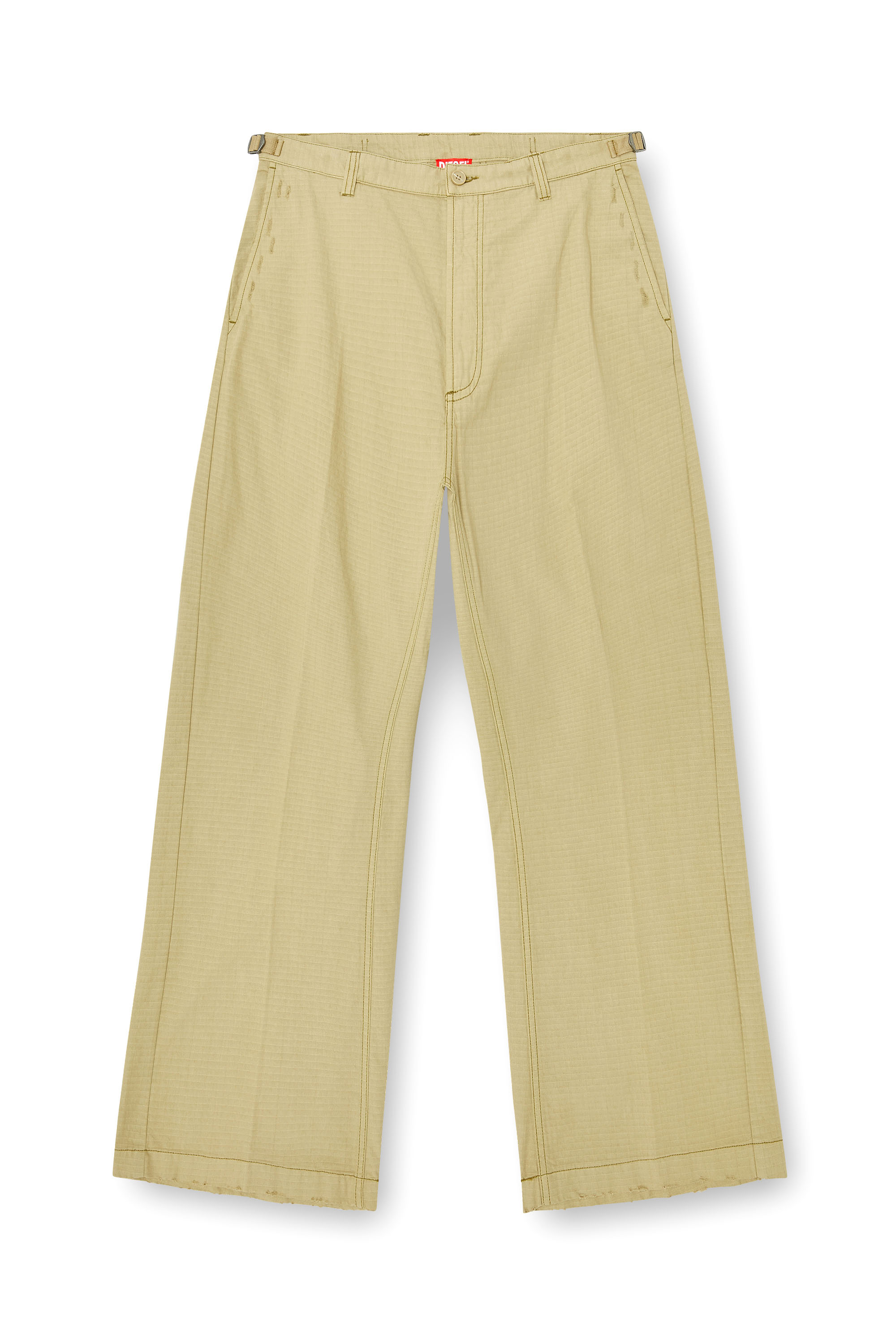 Diesel - P-BALL, Herren Baumwoll-Ripstop-Hose mit seitlichen Schnallen in null - 4