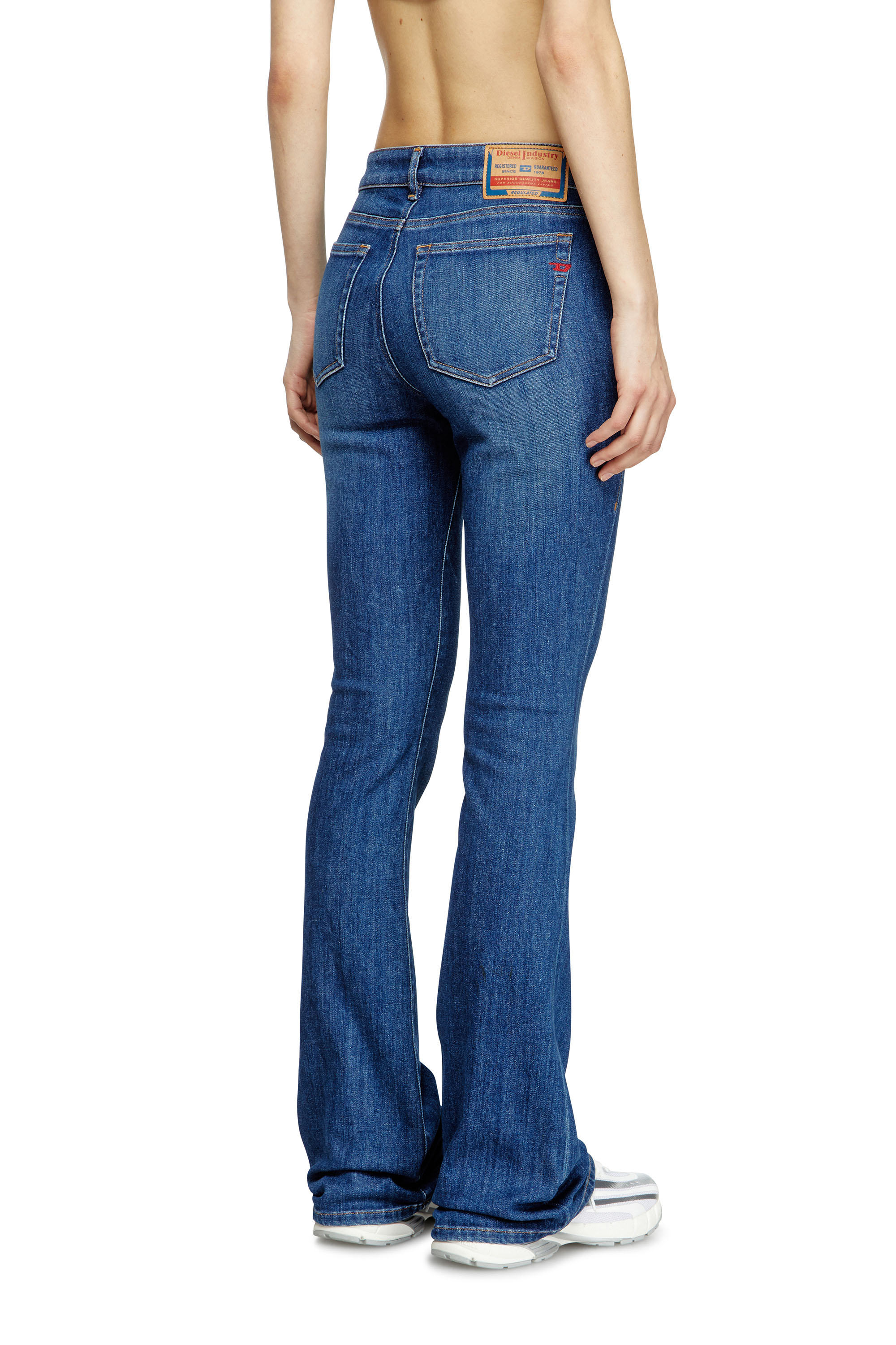 Bootcut Jeans 1969 D-Ebbey 09M73, Mittelblau Diesel - Damen Bootcut Jeans 1969 D-Ebbey 09M73, Mittelblau - 4