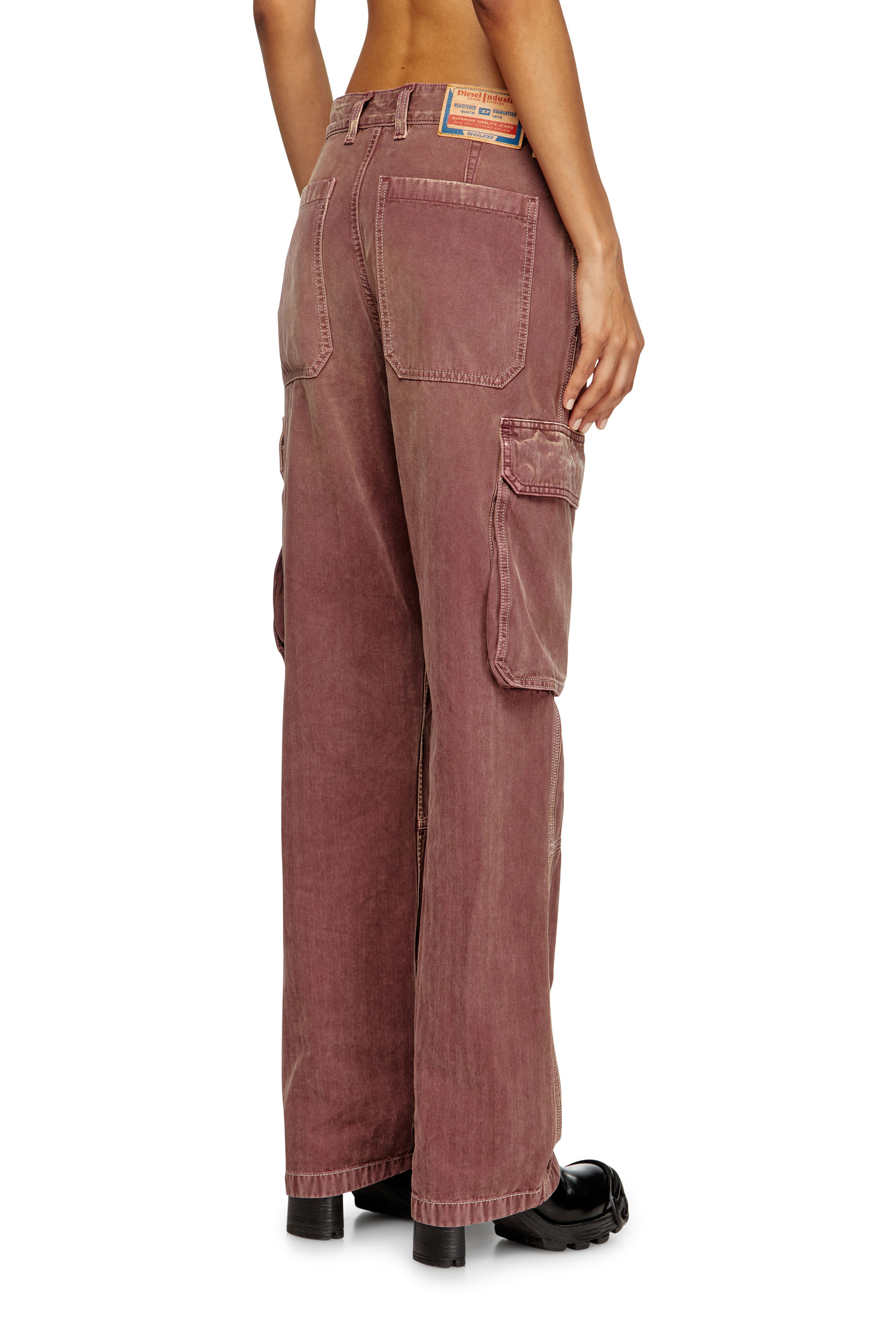 Diesel - Damen Regular Jeans D-Pot 09M93, Braun - 4