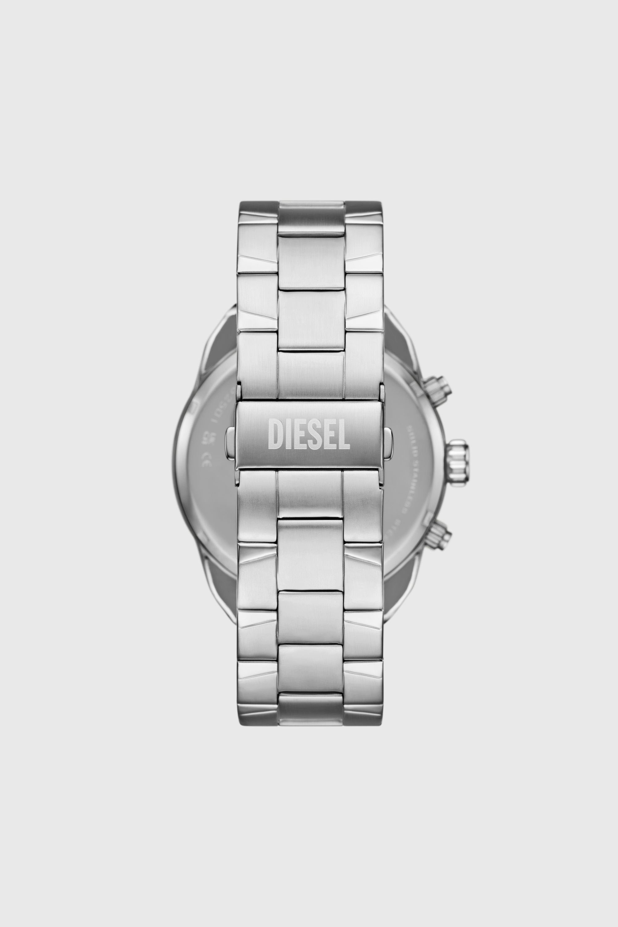 Diesel - DZ4677, Herren Spiked Chronograph Edelstahl in Silber - 2