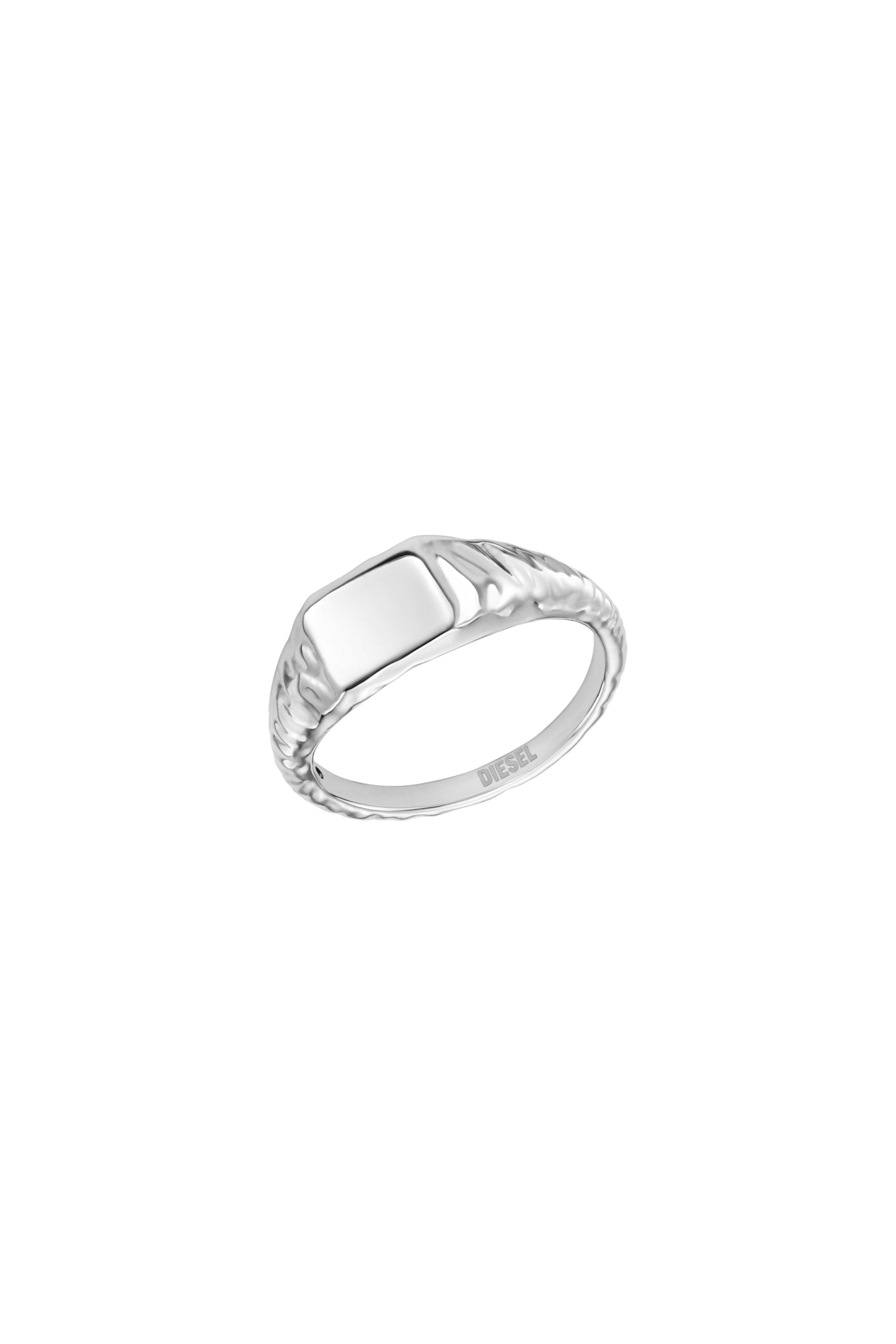 Diesel - DX1731040, Unisex Siegelring aus Edelstahl in Silber - 1