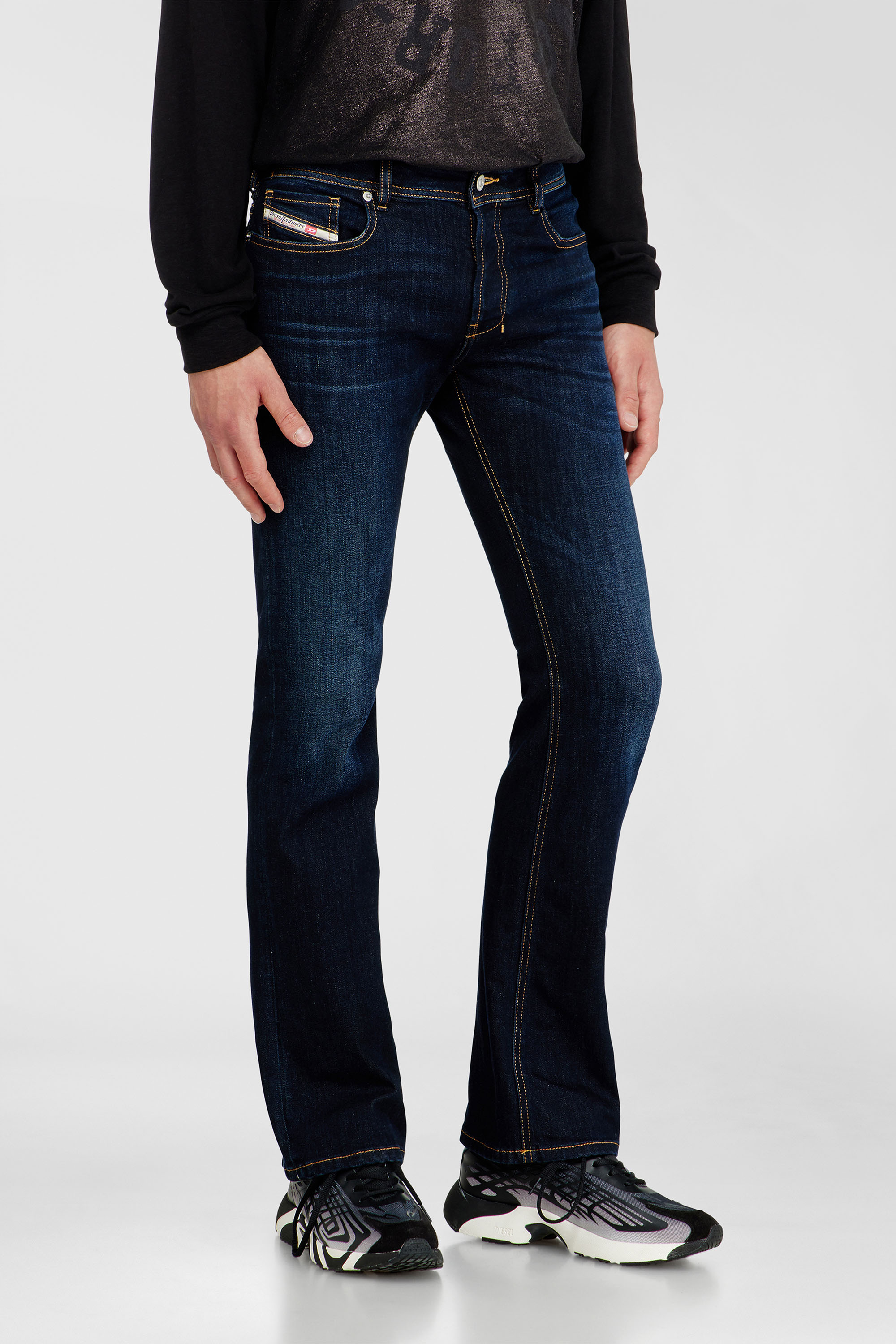 Diesel - Herren Bootcut Jeans 2007 Zatiny 09Q15, Dunkelblau - 7