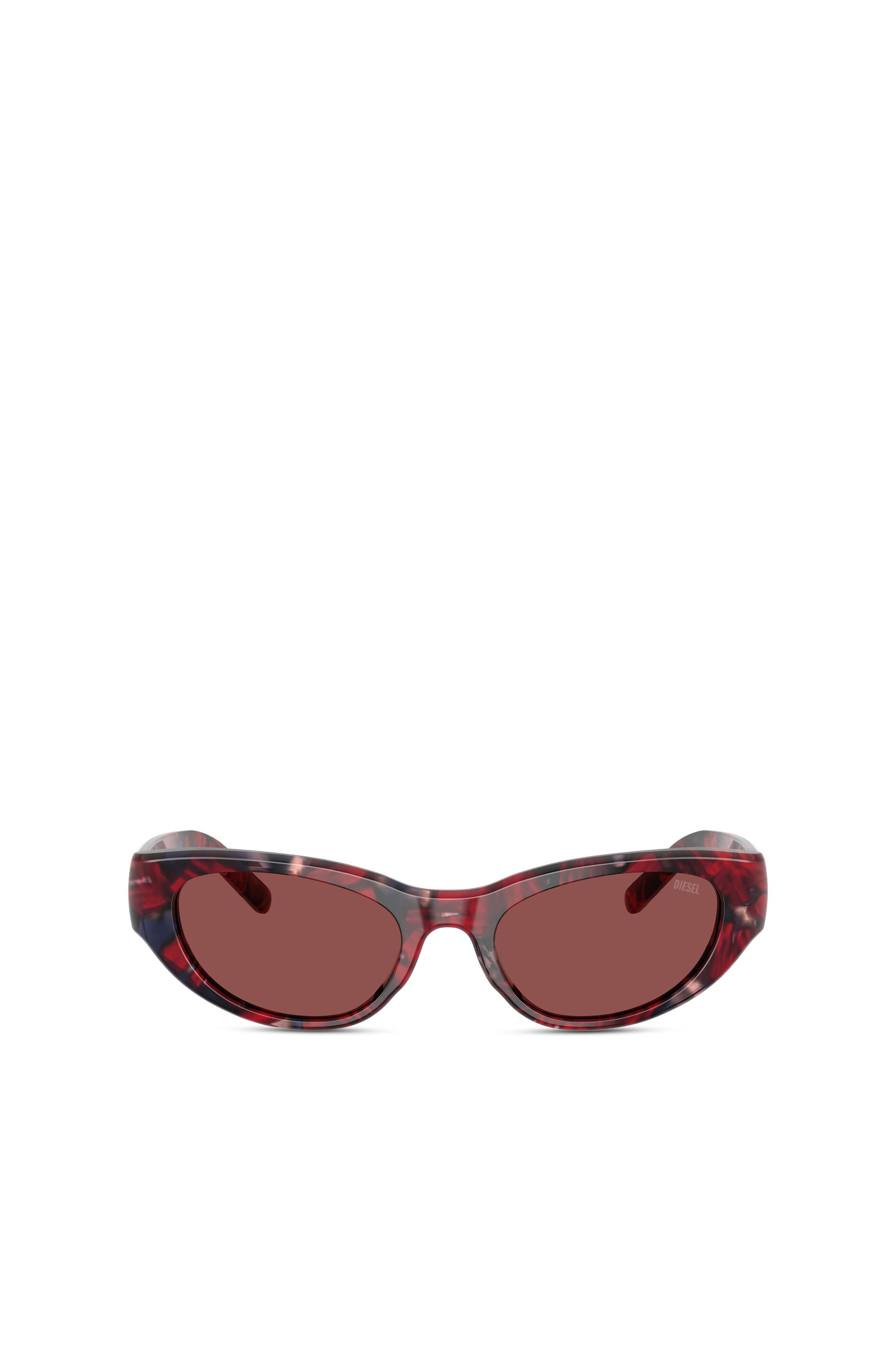 Diesel - 0DL2010U, Unisex Cateye-Sonnenbrillen in Rot/Braun - 2