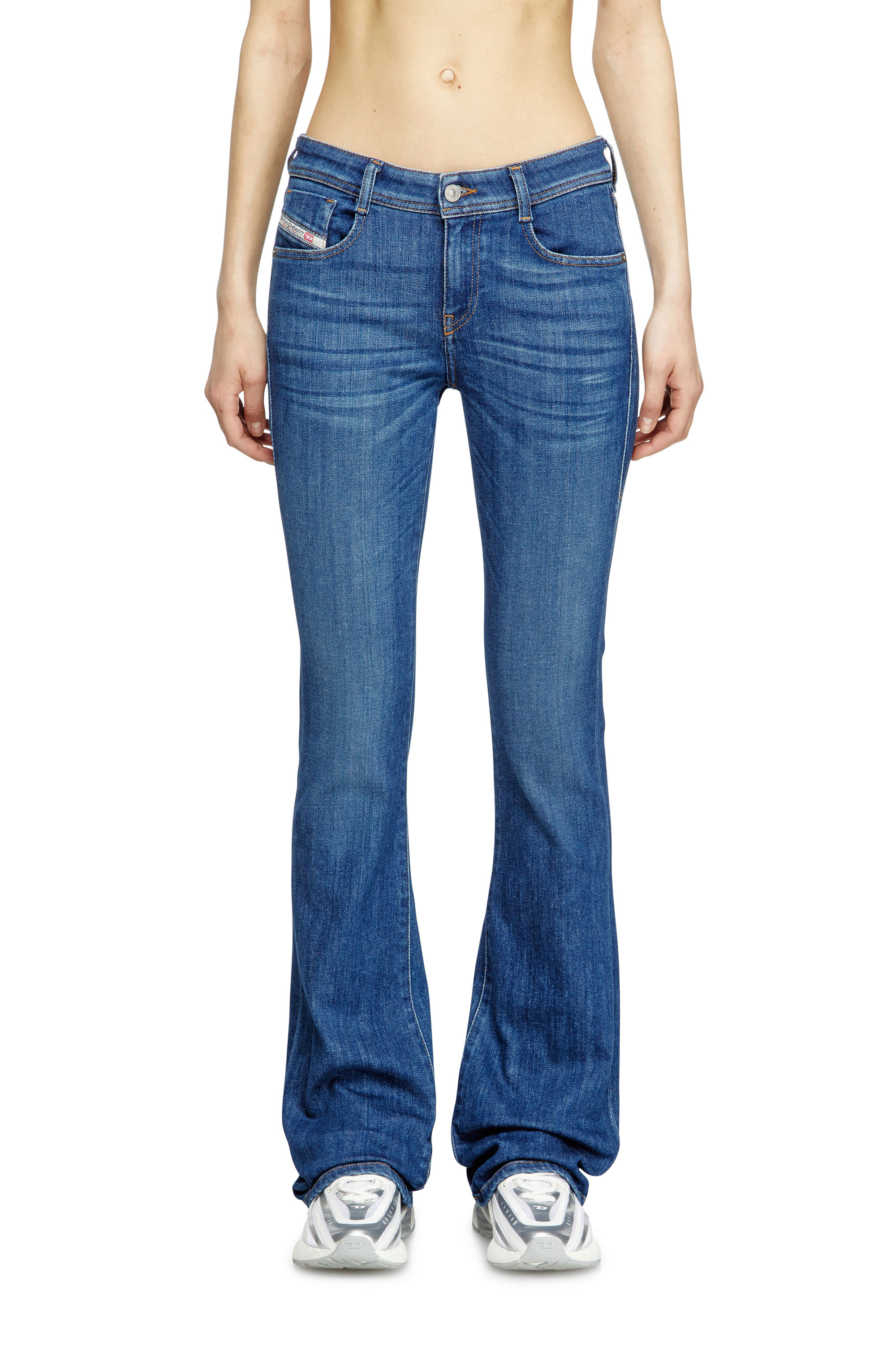 Bootcut Jeans 1969 D-Ebbey 09M73, Mittelblau Diesel - Damen Bootcut Jeans 1969 D-Ebbey 09M73, Mittelblau - 3