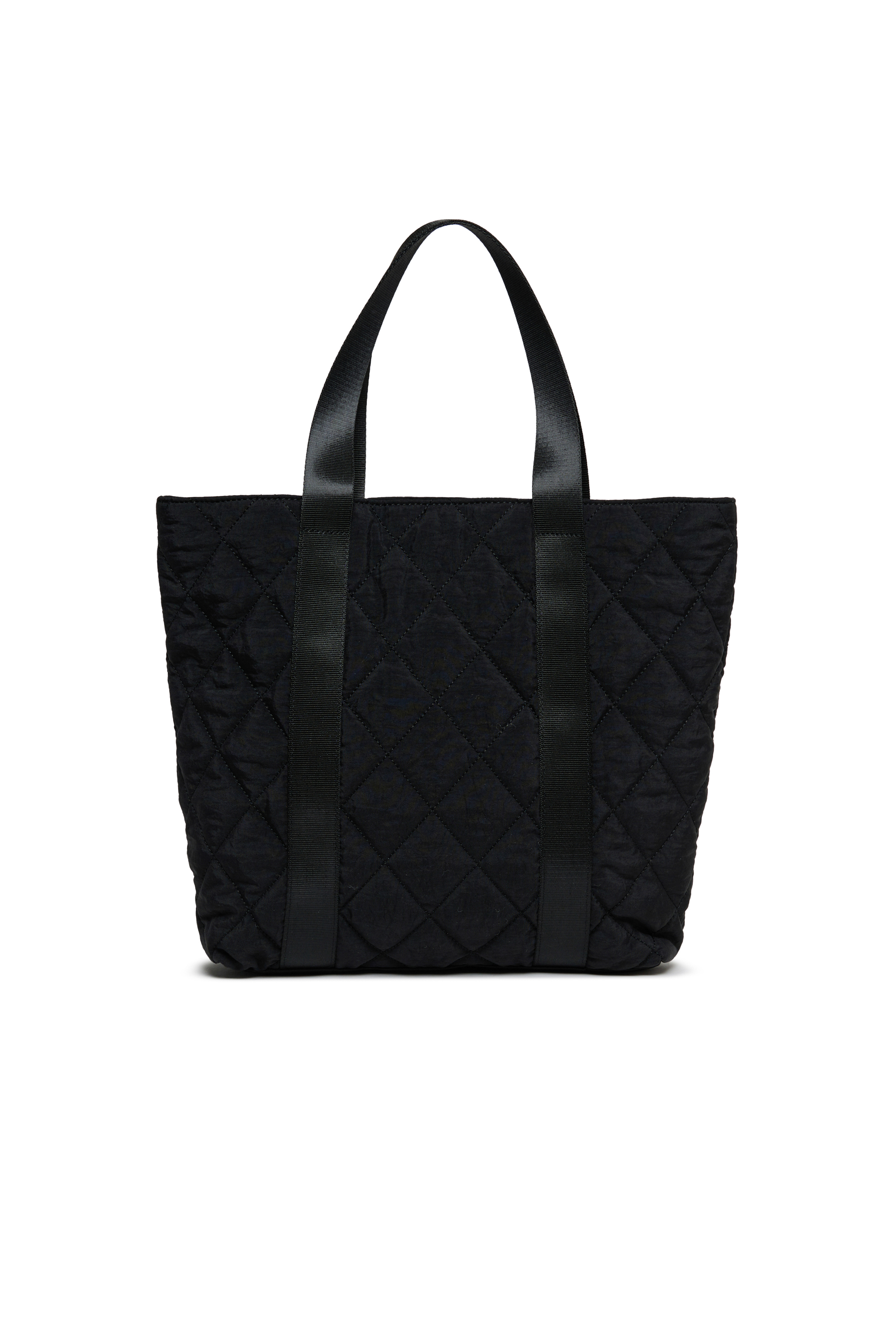 Diesel - WMONTY, Woman's WMONTY - Tote bag in quilted nylon in Black - 2
