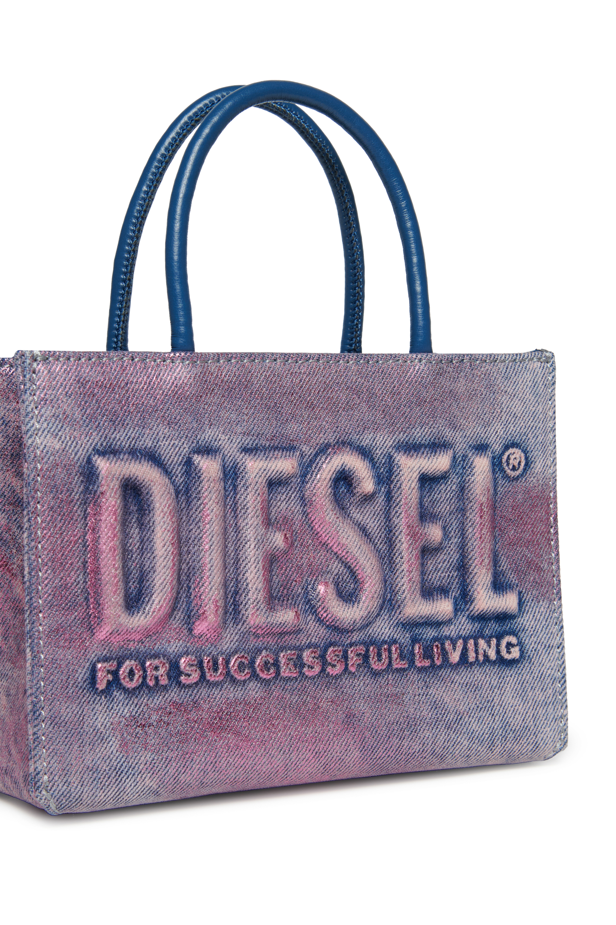 DSL 3D MINI BAG, Blau/Rosa
