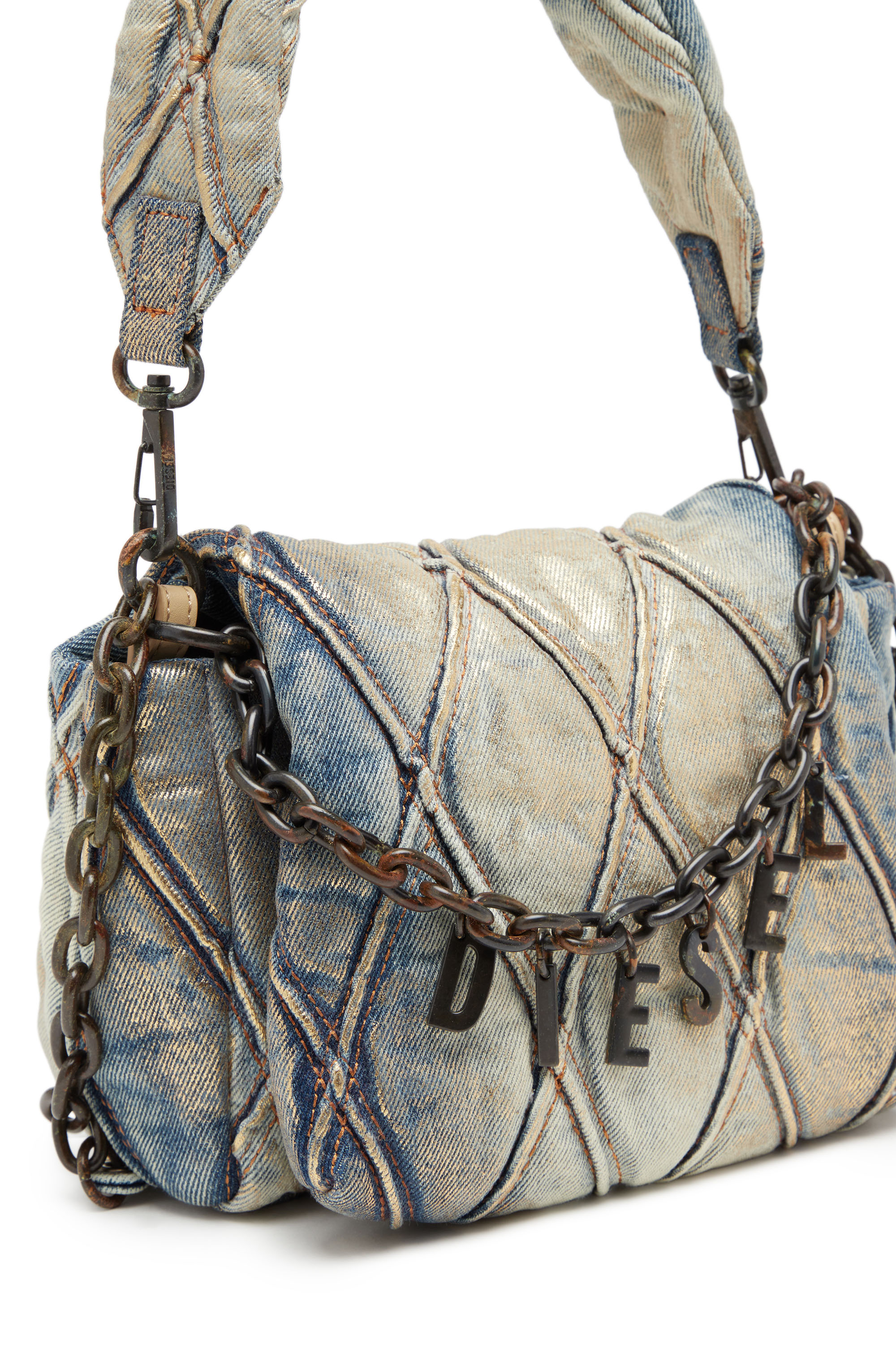 Diesel - CHARM-D SHOULDER S, Blau/Gold - Image 5