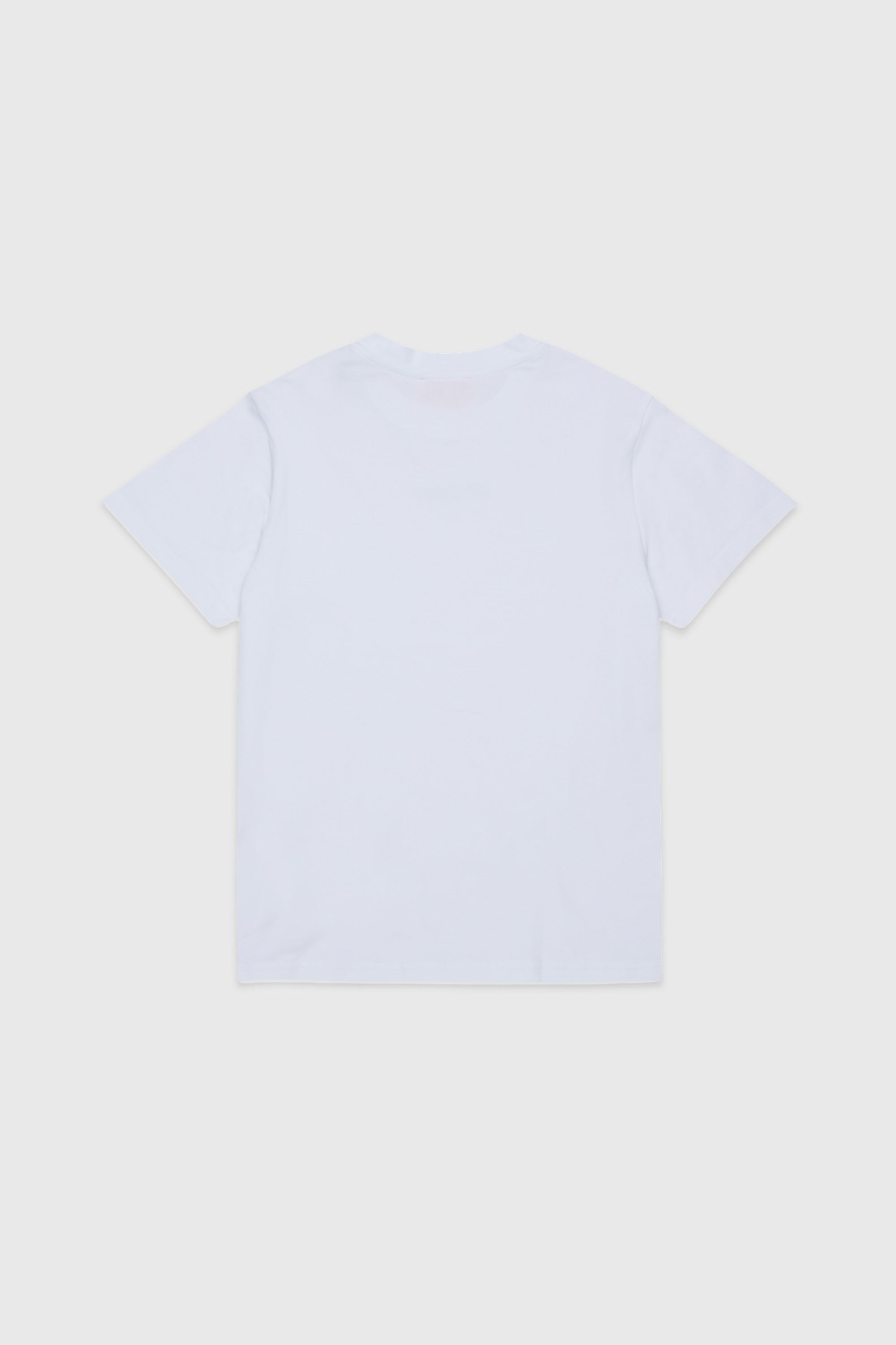Diesel - UTTER, Man's T-shirt in stretch cotton with logo print in White - 2