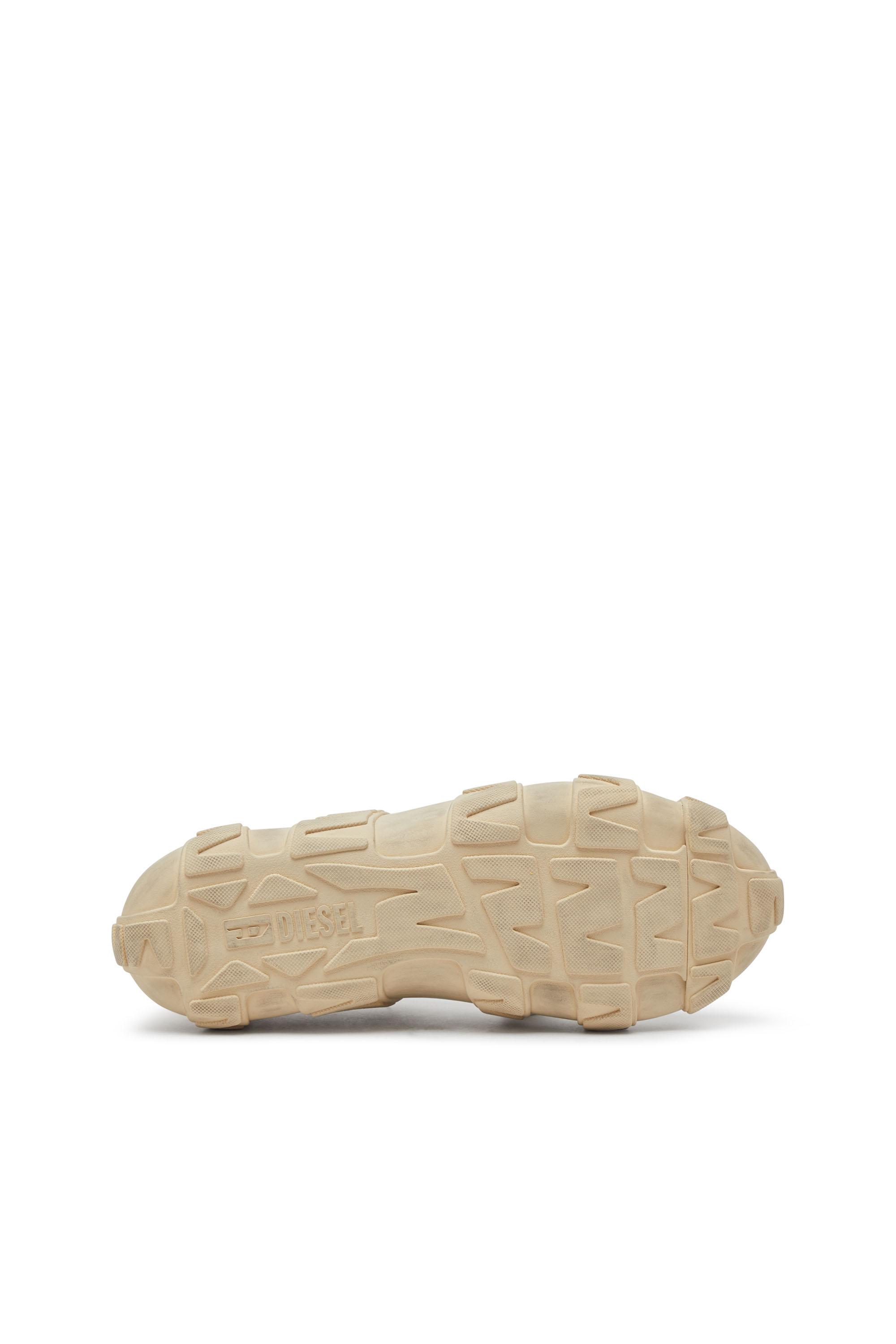 Diesel - S-D-GRIFFE LOW, Herren S-D-Griffe - Turnschuhe aus Nylon in Weiss/Beige - 5